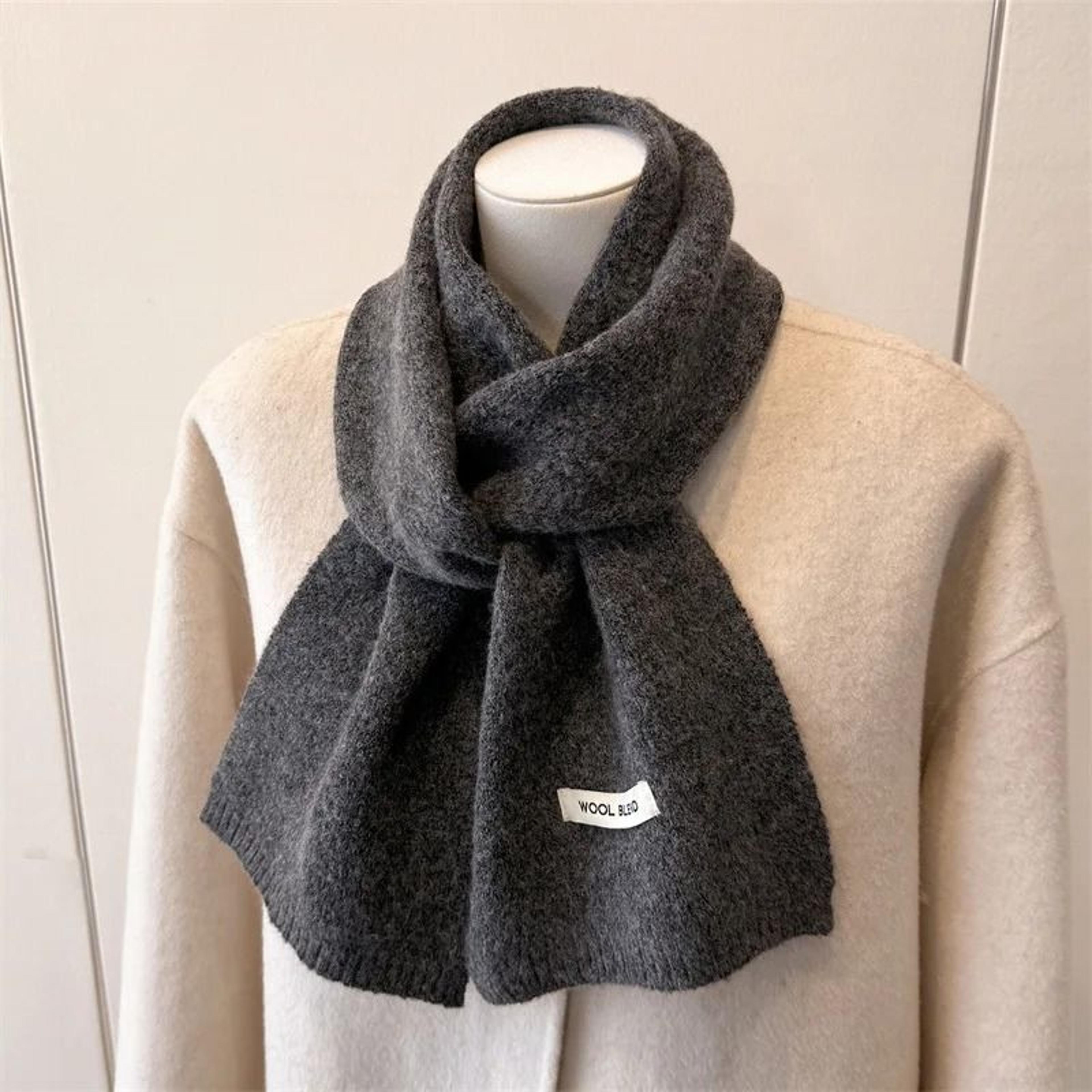 Womens Soft Knitted Winter Scarf  Korean Style Warm Neck Wrap 7