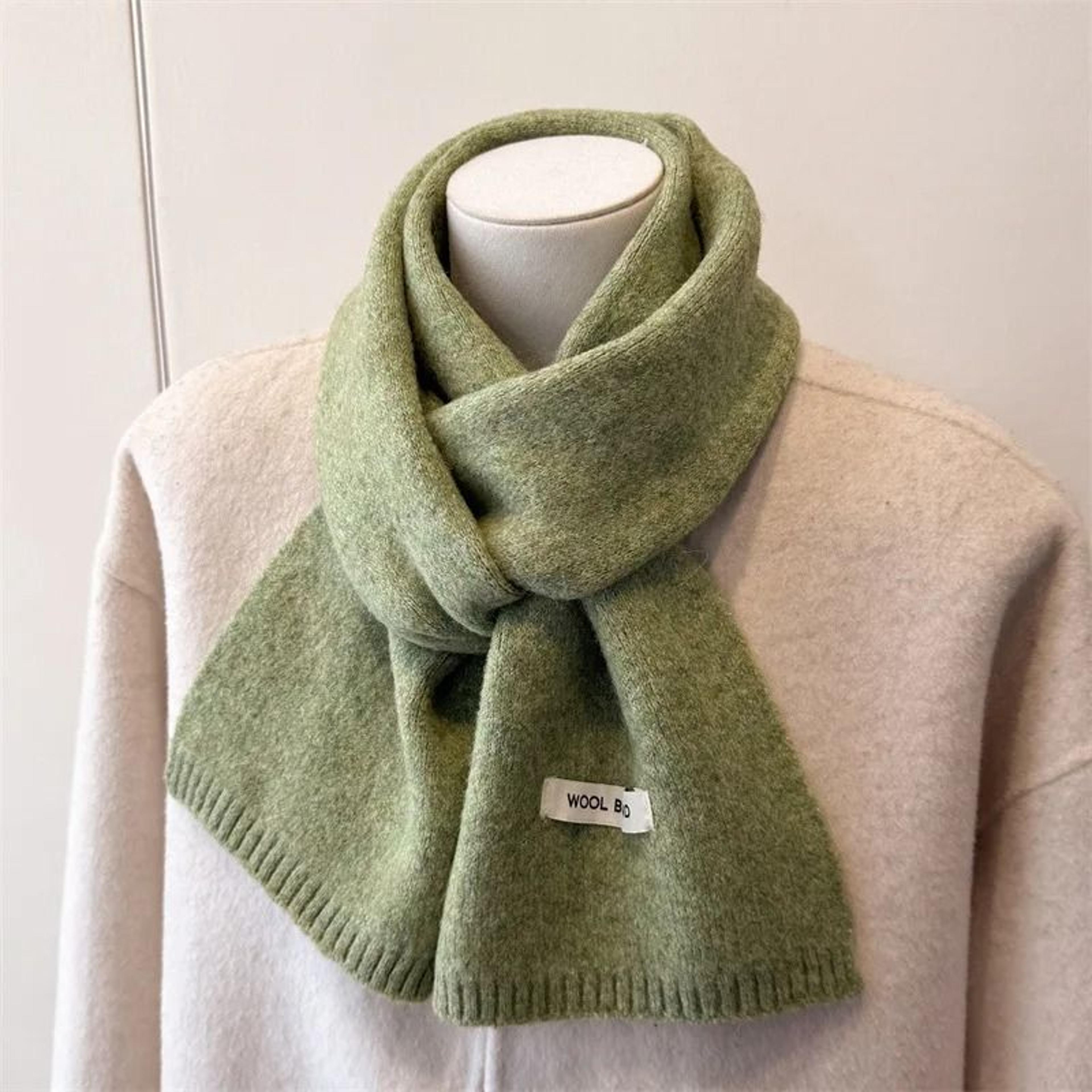 Womens Soft Knitted Winter Scarf  Korean Style Warm Neck Wrap 3