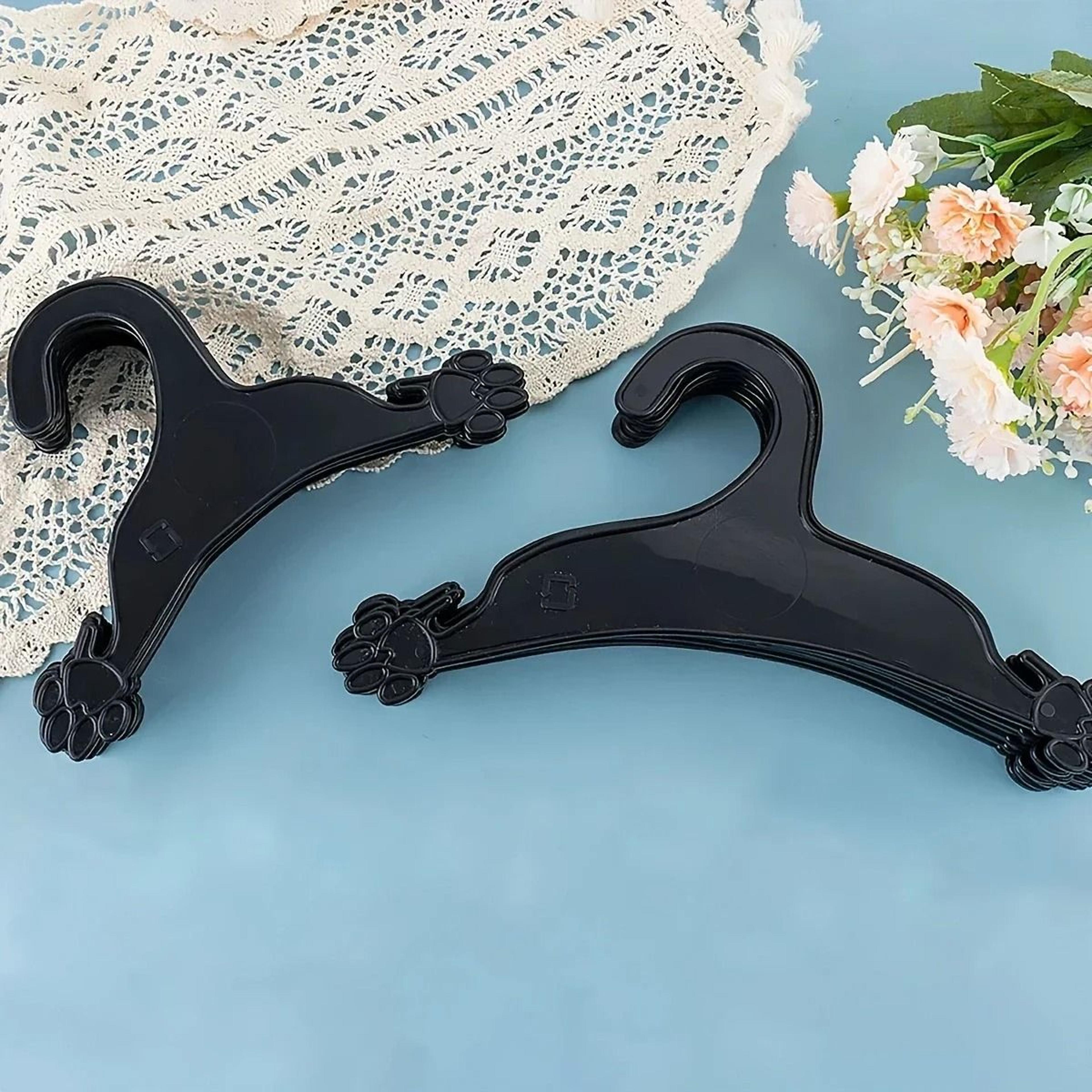 5 Pack Cute Paw Shape Pet Clothes Hangers For Dogs Cats 6