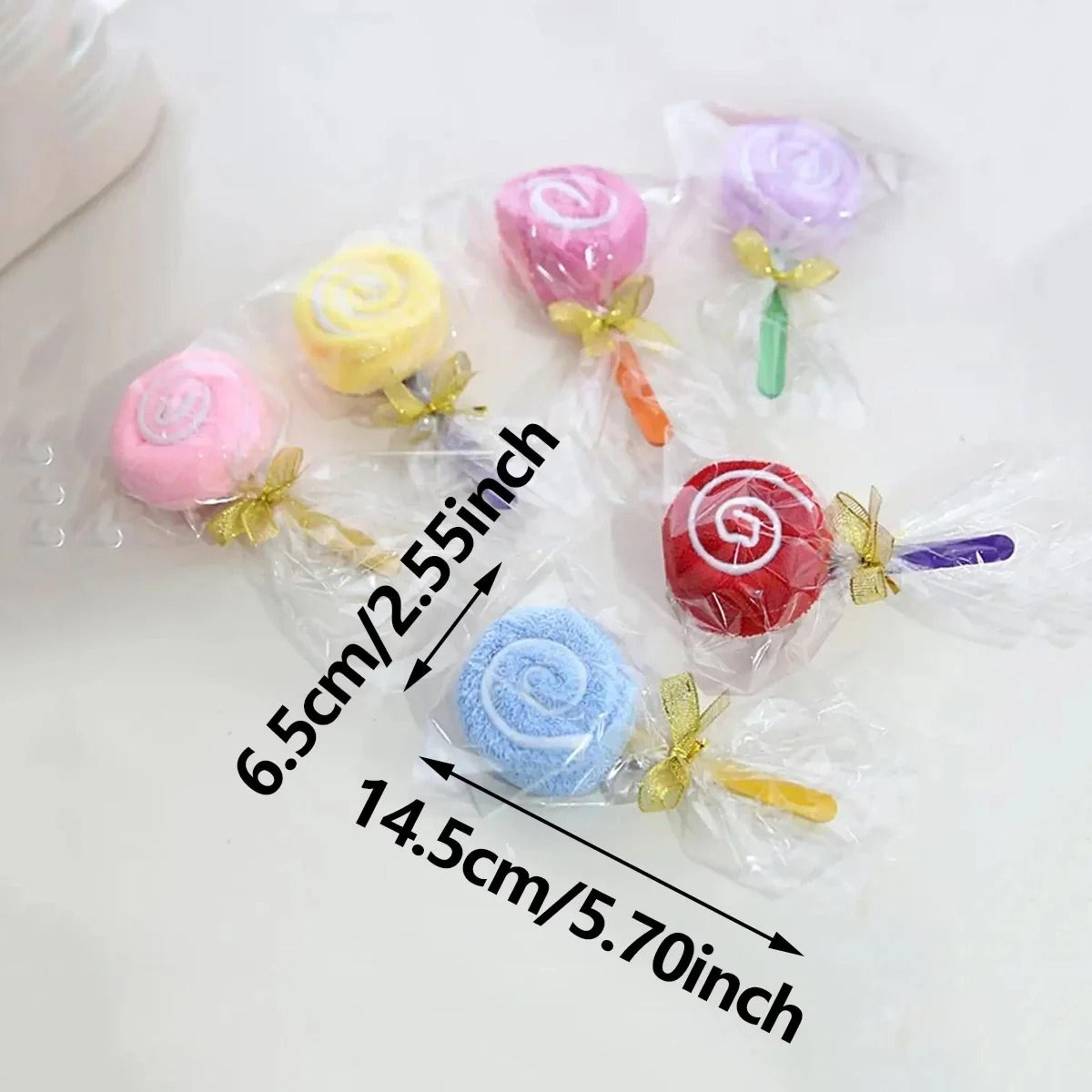 Cute Lollipop Towel Gift Set For Weddings Birthdays And Party Favors 3