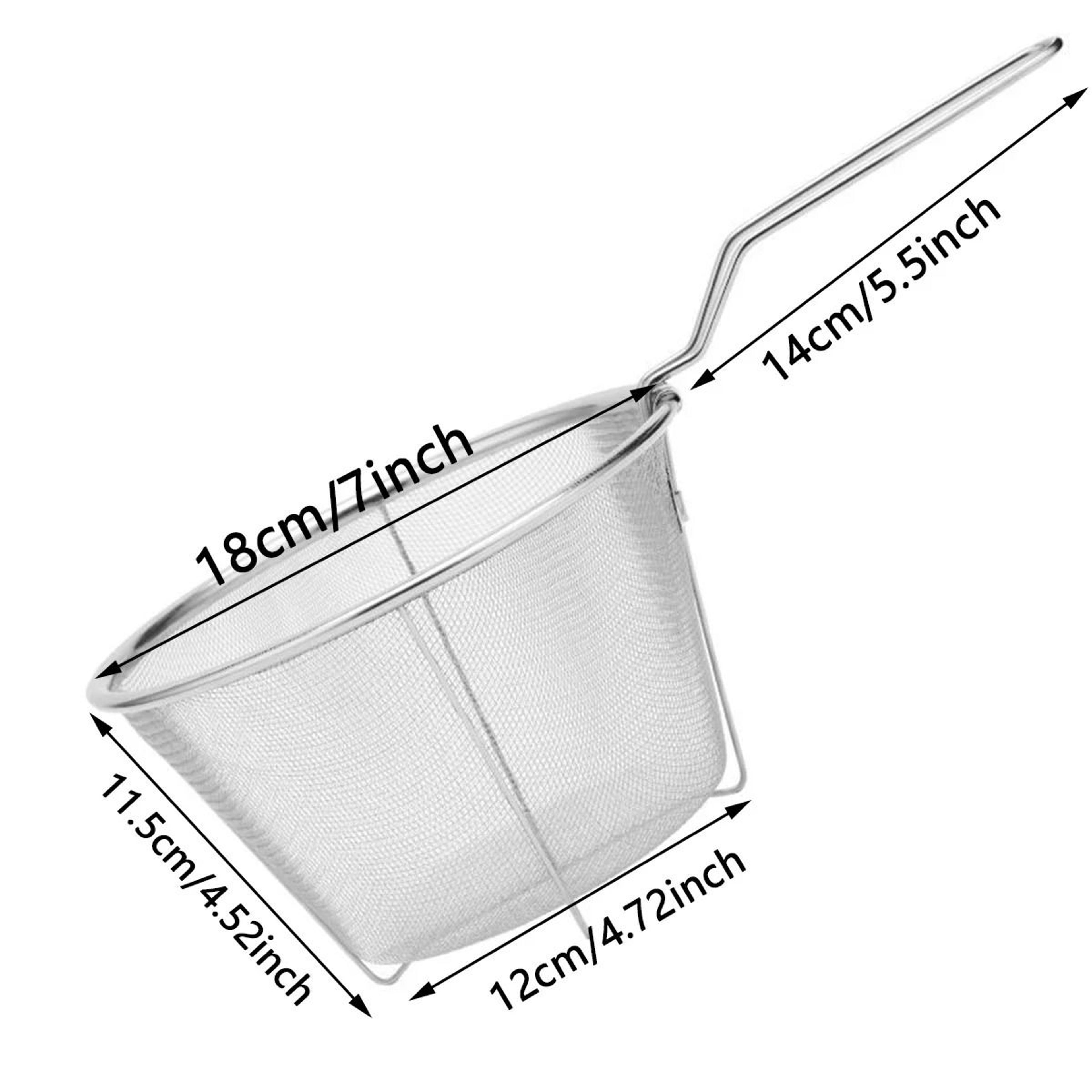 Stainless Steel Oil Draining Mesh Strainer Pan For Frying And Cooking 4