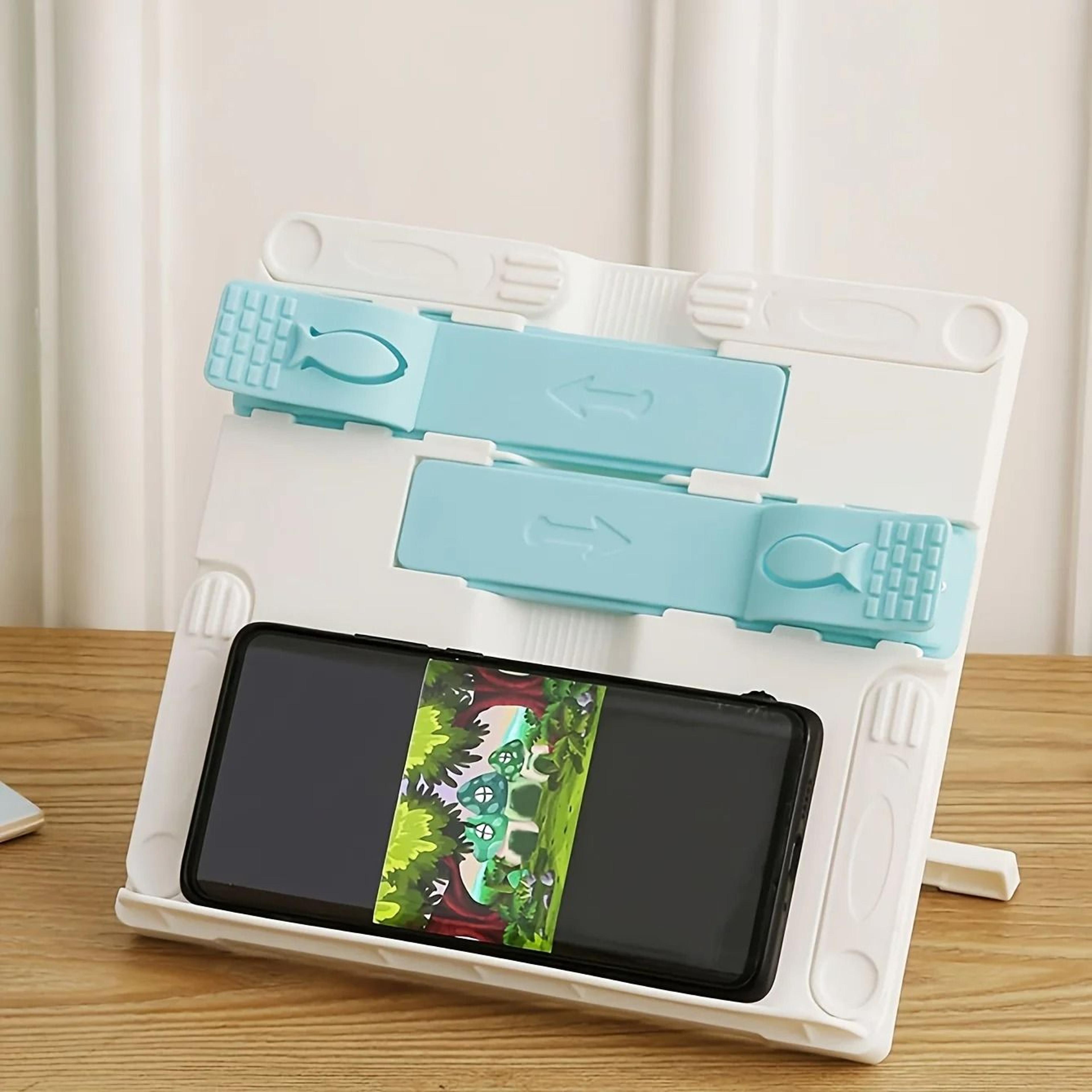 Adjustable Portable Book Stand Foldable Reading Holder For Tablets Recipes And Documents 2