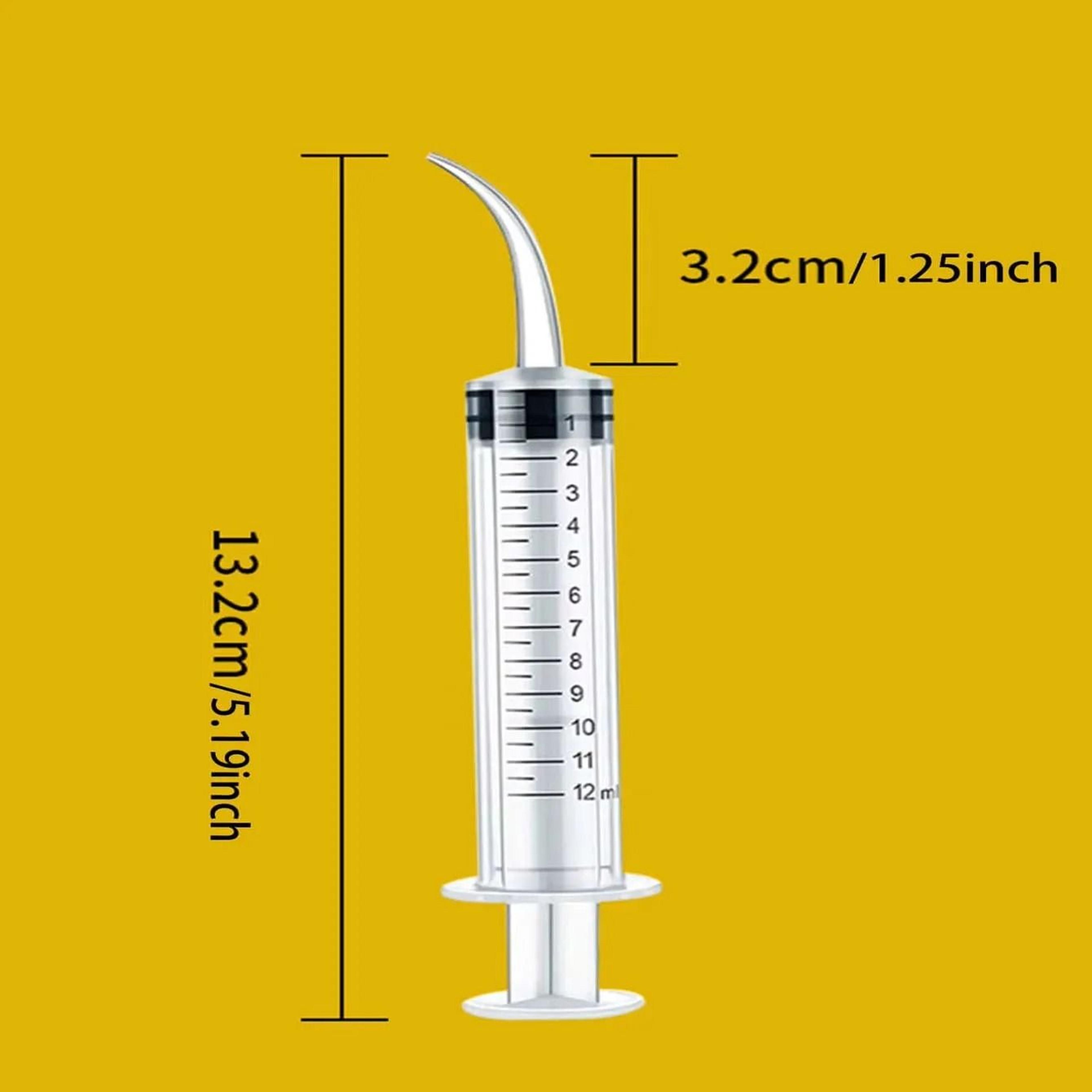 12ml needleless plastic syringe for precise liquid dispensing glue oil and crafts