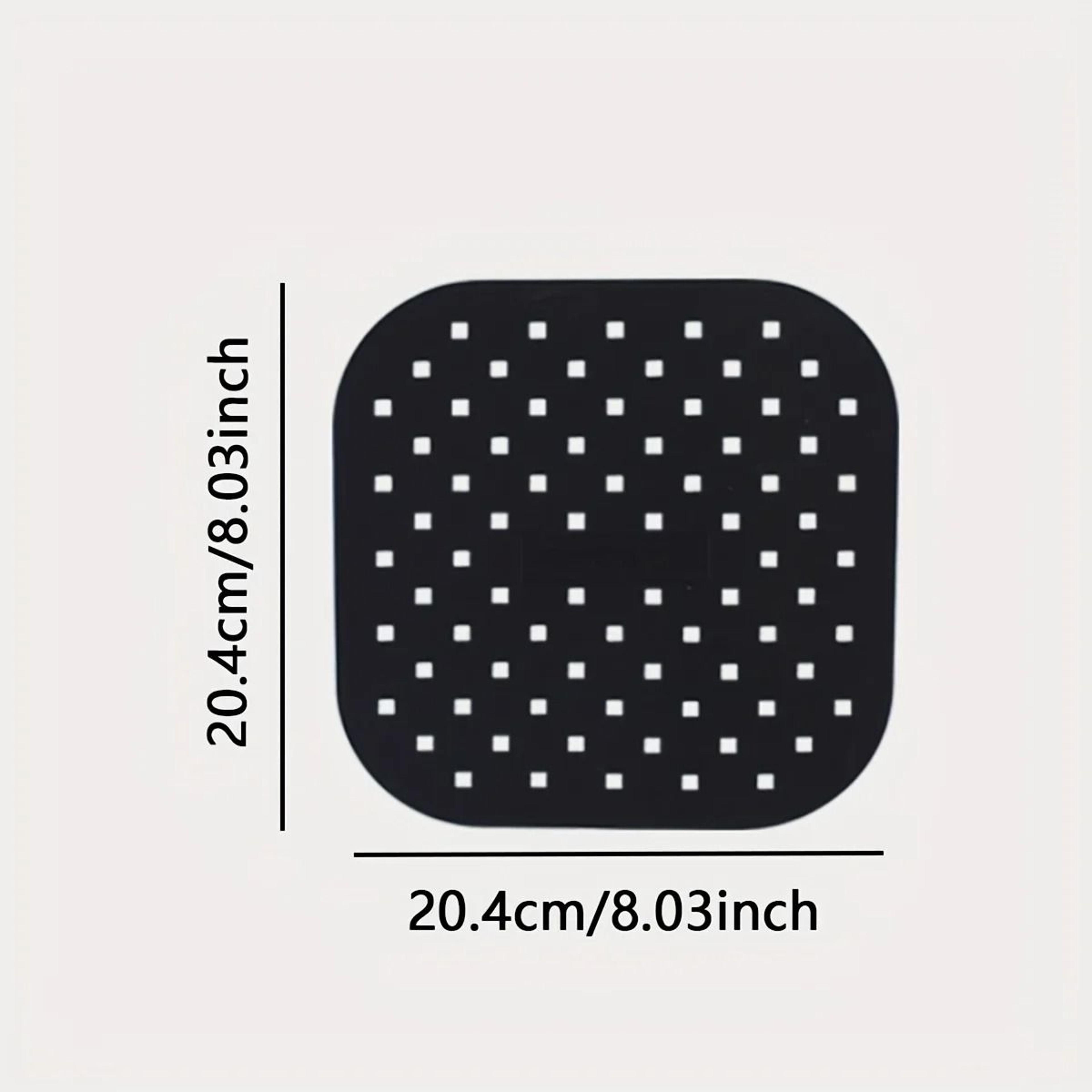 Reusable Silicone Air Fryer Liner Nonstick Baking Tray For Easy Kitchen Cleanup 3