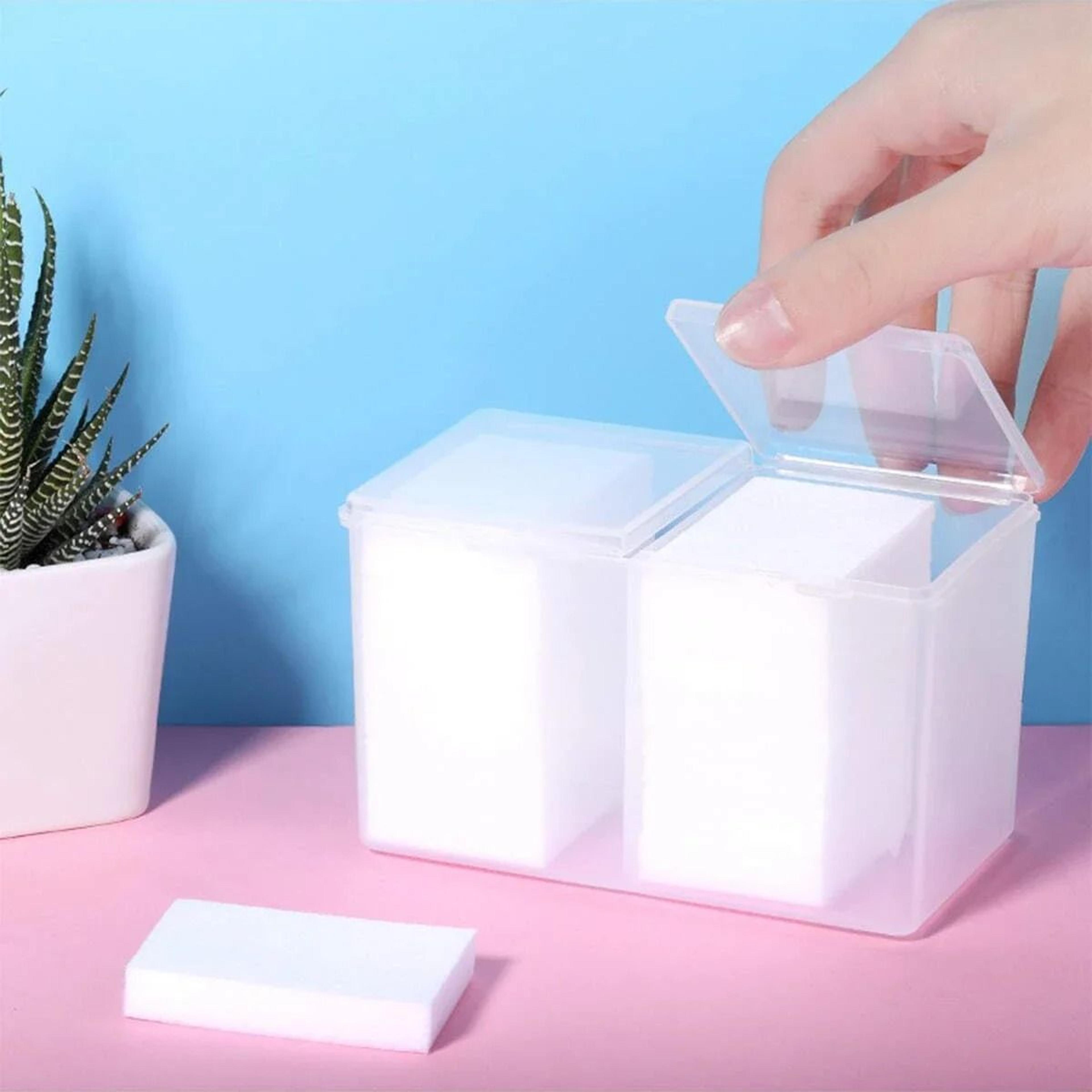 Portable Nail Art Storage Box For Cotton Pads Swabs And Manicure Accessories 5