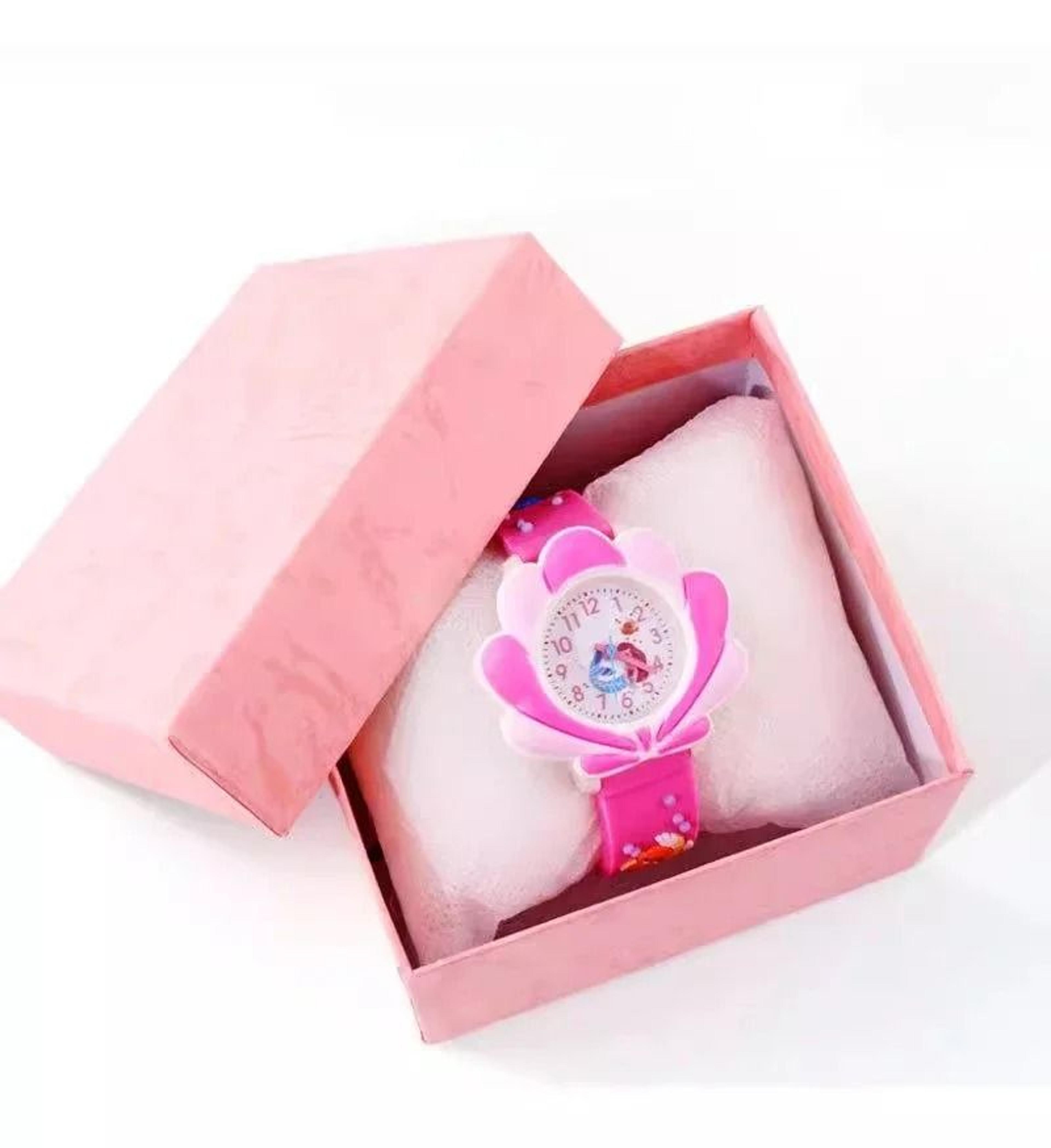 Cute Sunflower Cloud Kids Quartz Watch With Soft Silicone Strap For Girls Boys 10
