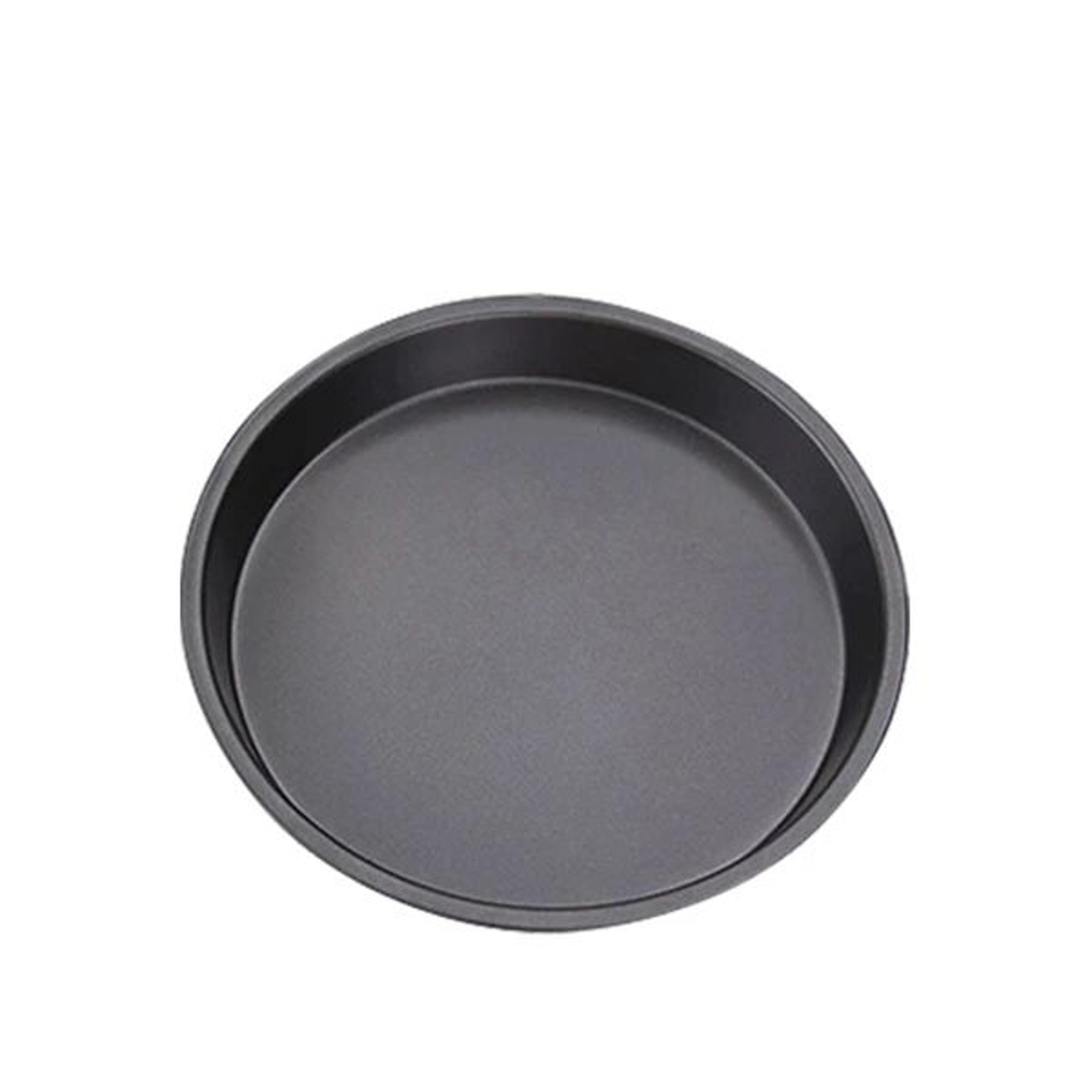 Nonstick Carbon Steel Pizza Baking Pan  Round Pizza Tray For Homemade Ovens 710 Inch 5