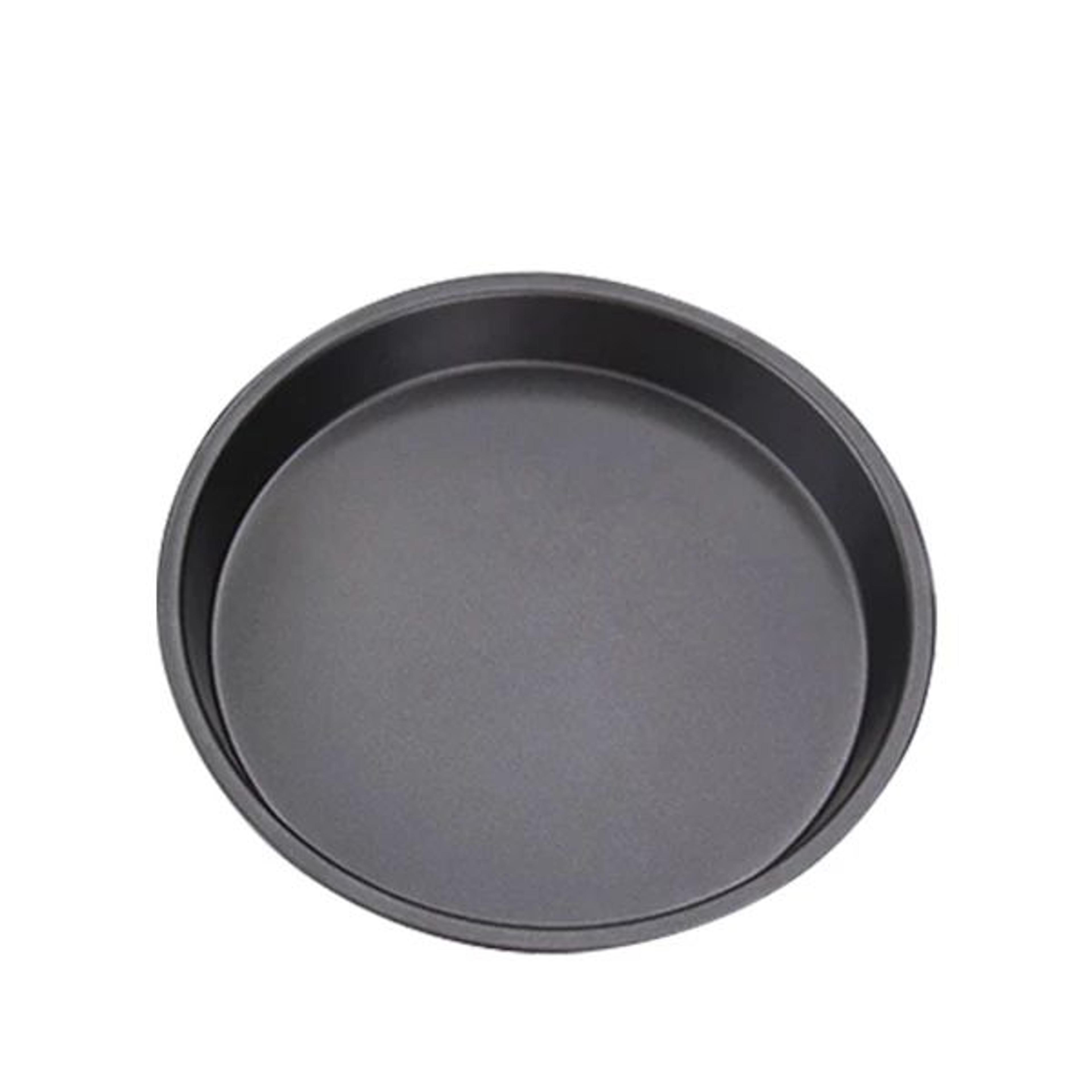 Nonstick Carbon Steel Pizza Baking Pan  Round Pizza Tray For Homemade Ovens 710 Inch 6