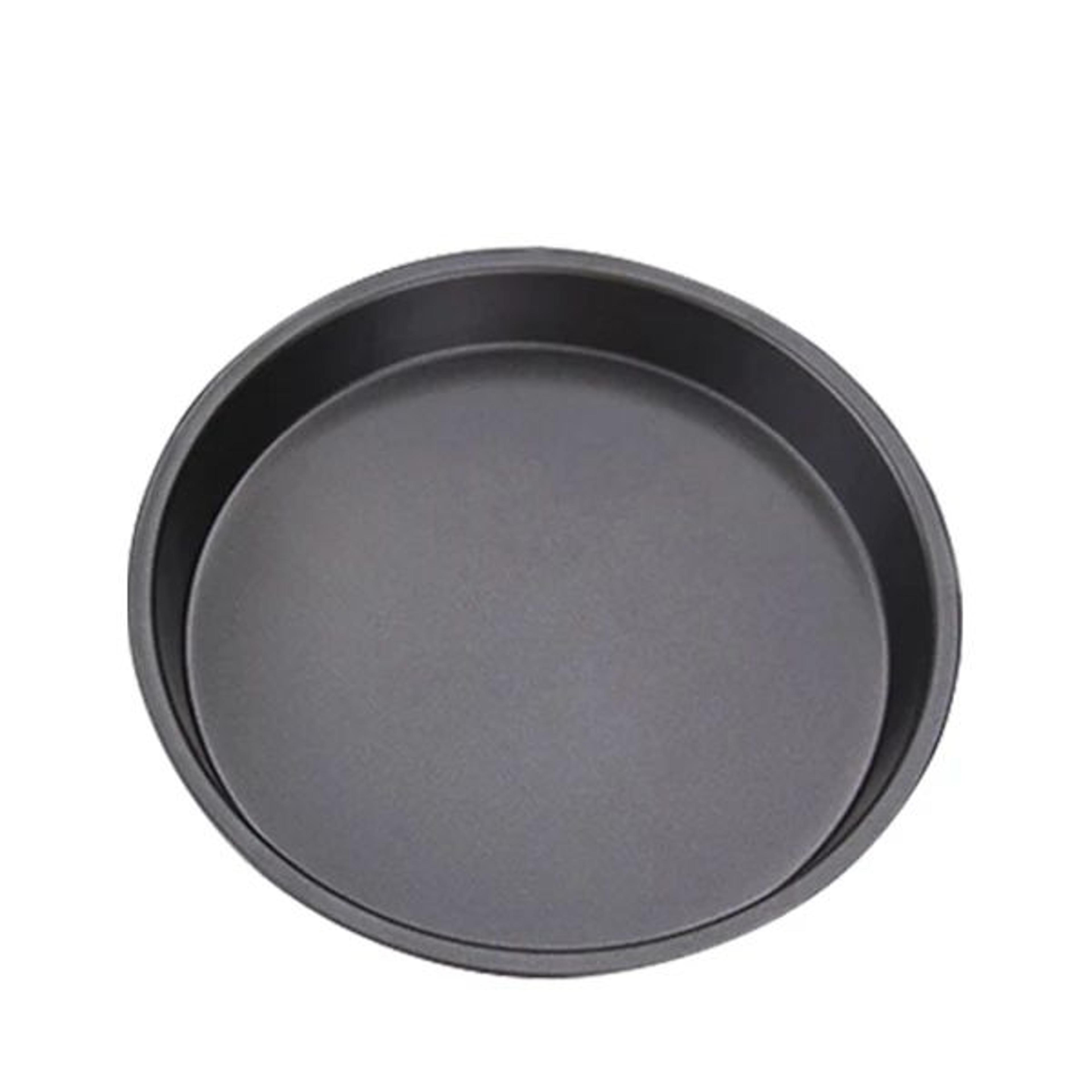 Nonstick Carbon Steel Pizza Baking Pan  Round Pizza Tray For Homemade Ovens 710 Inch 7