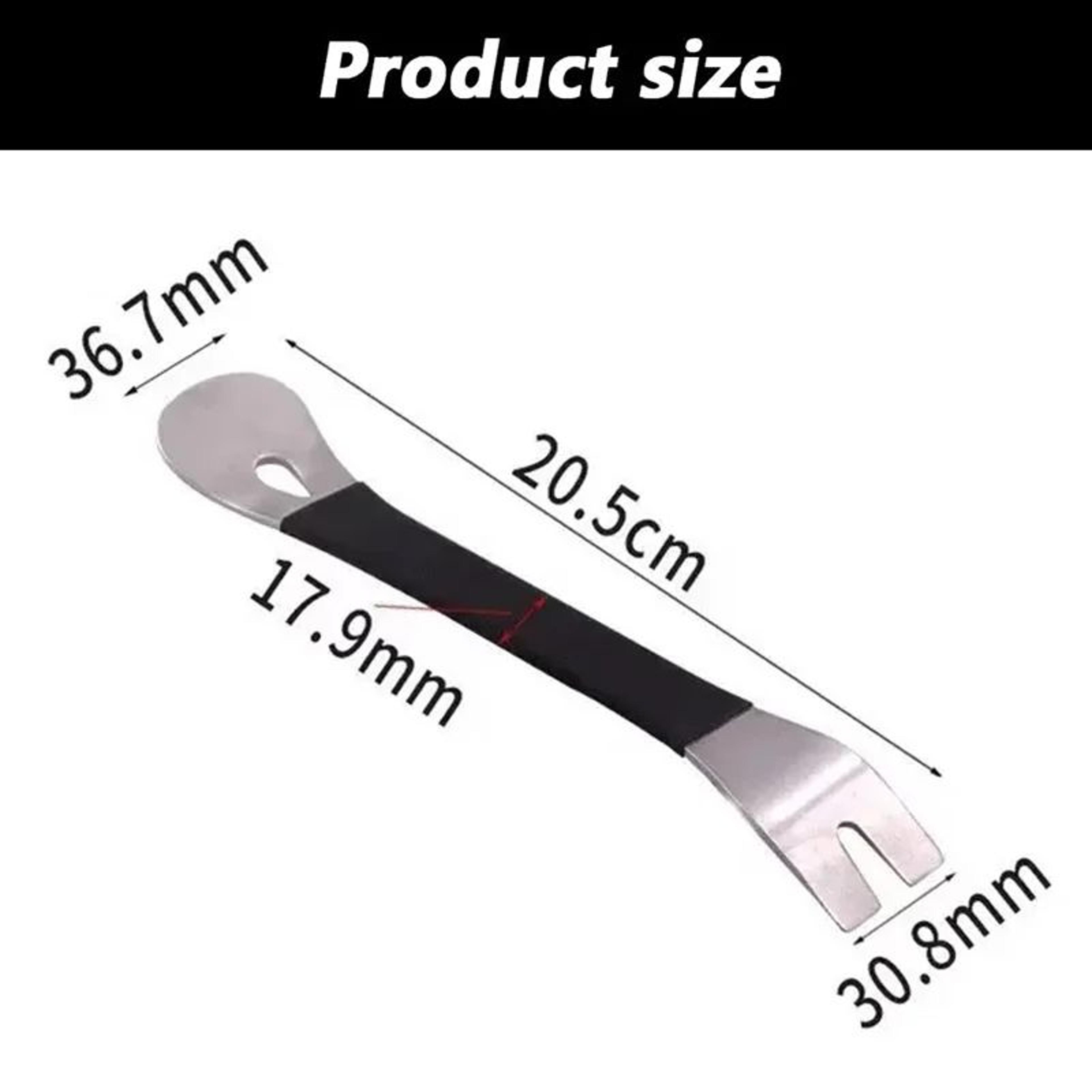 Stainless Steel Car Trim Removal Tool  Interior Clip Panel Pry  Installation Wrench 4