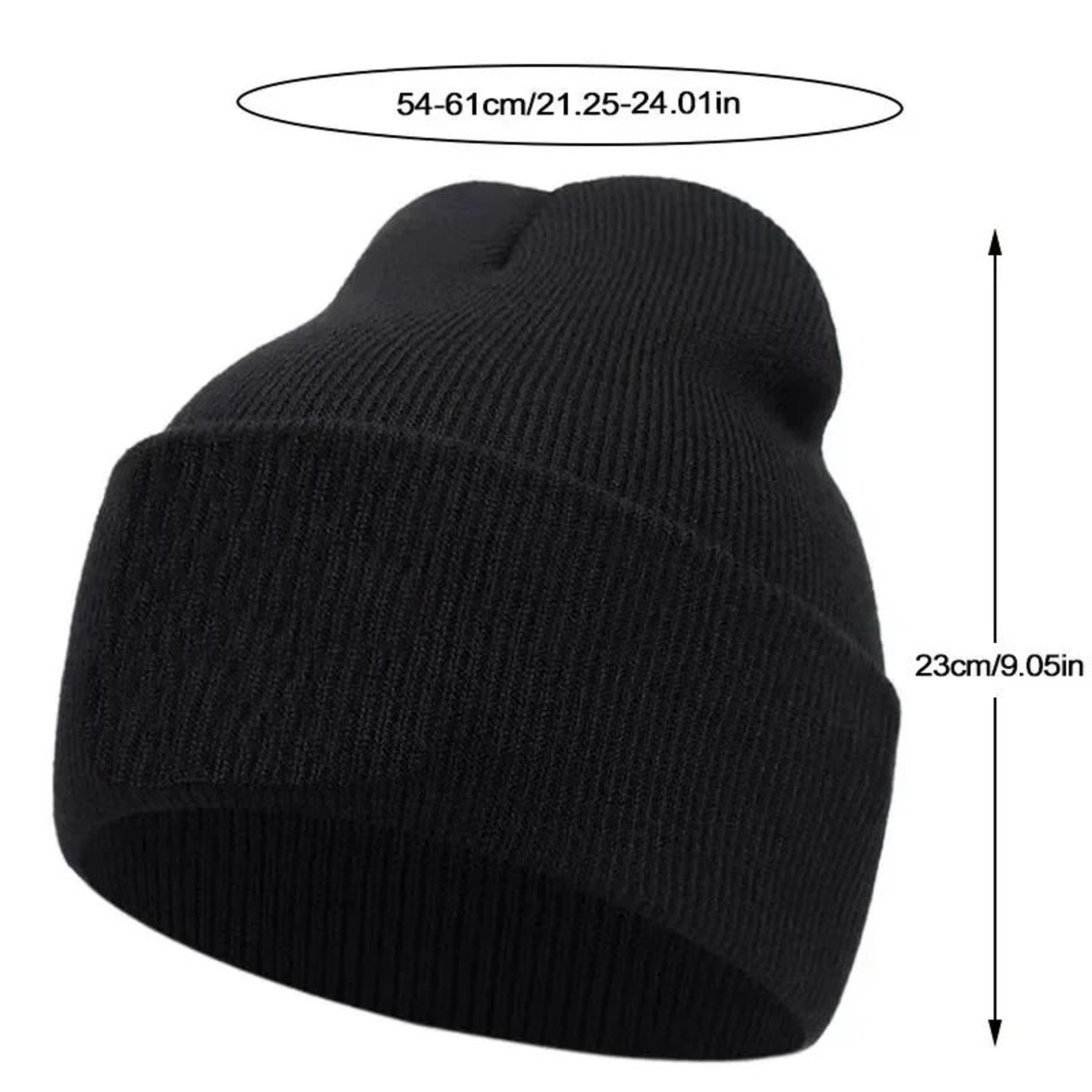 Women Warm Pullover Beanie Hat  Cozy Winter Beanie Hat With Fun Emoji Design 5