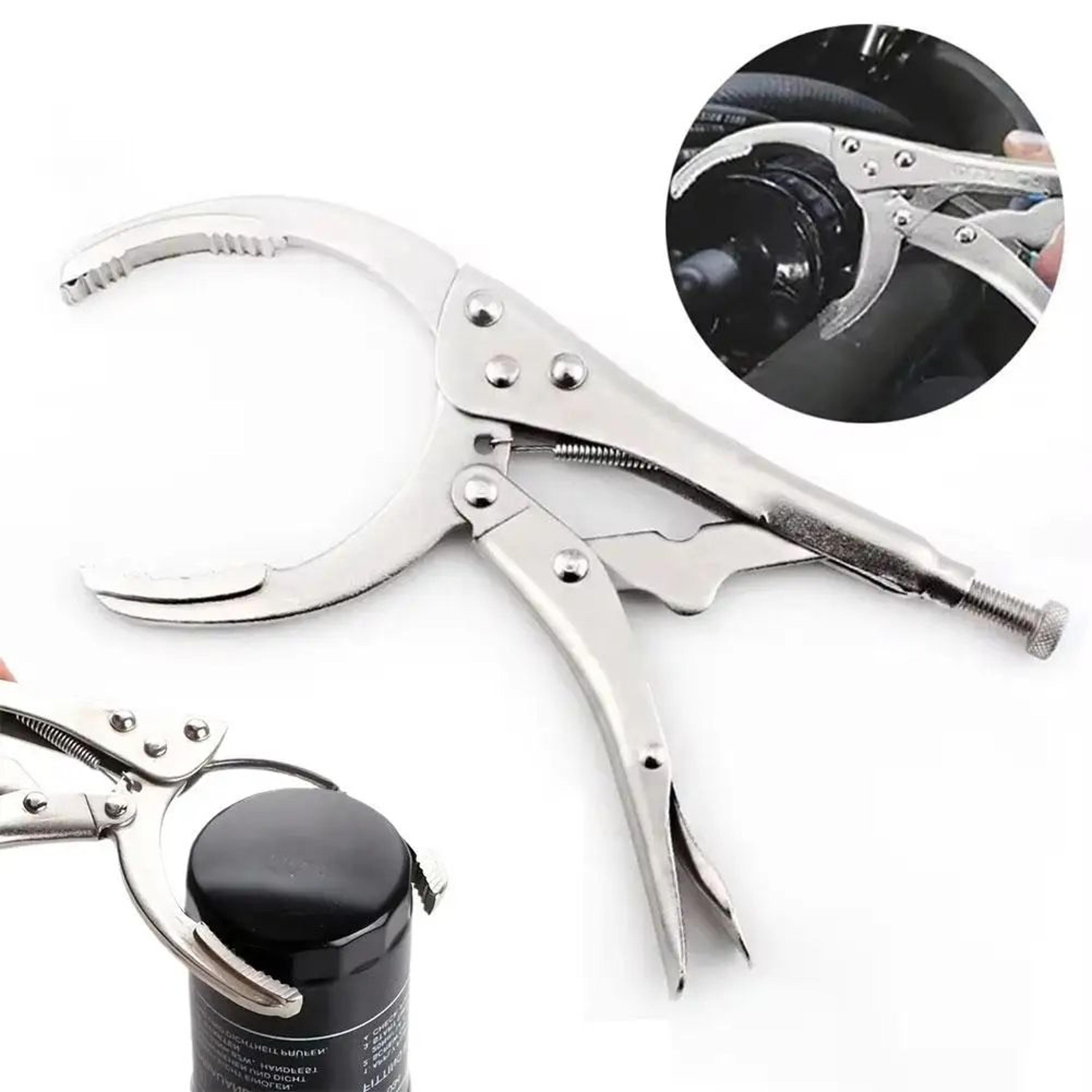 heavy-duty adjustable oil filter wrench - multi-function engine oil filter tool for fast oil changes