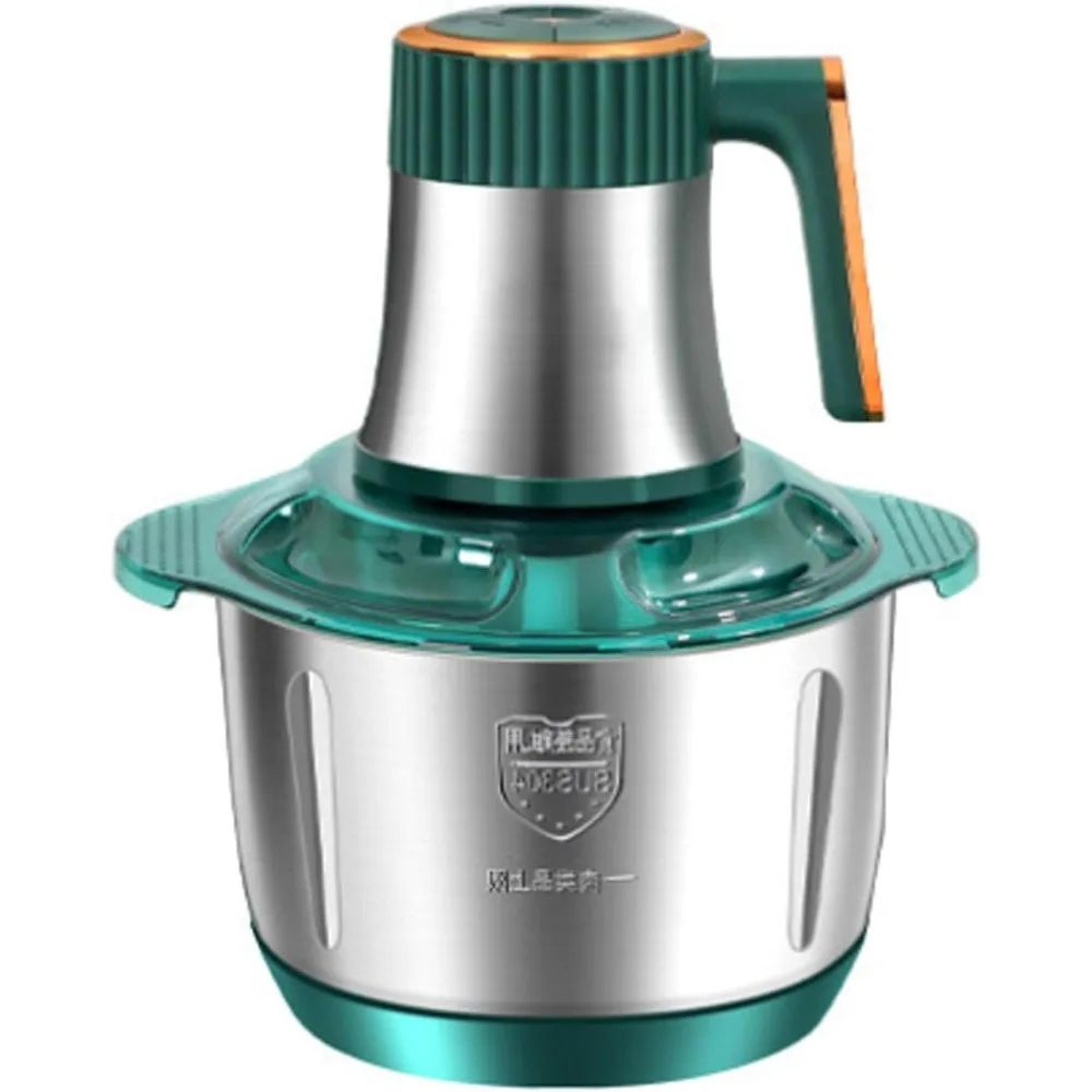 5L Electric Meat Grinder  Food Processor  Stainless Steel Meat And Vegetable Chopper 5
