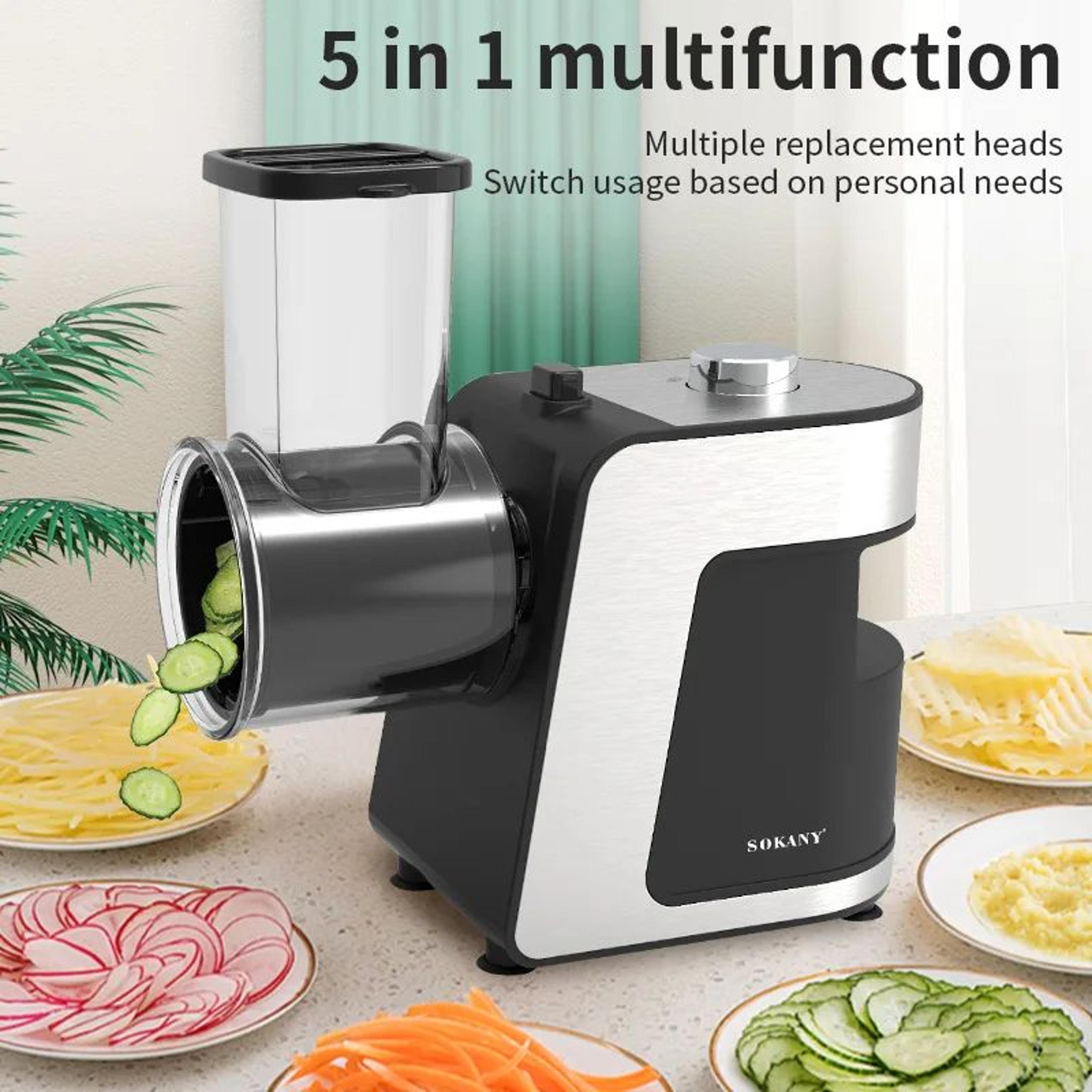 sokany 1180 vegetable cutter & slicer – manual kitchen shredder for fast food prep