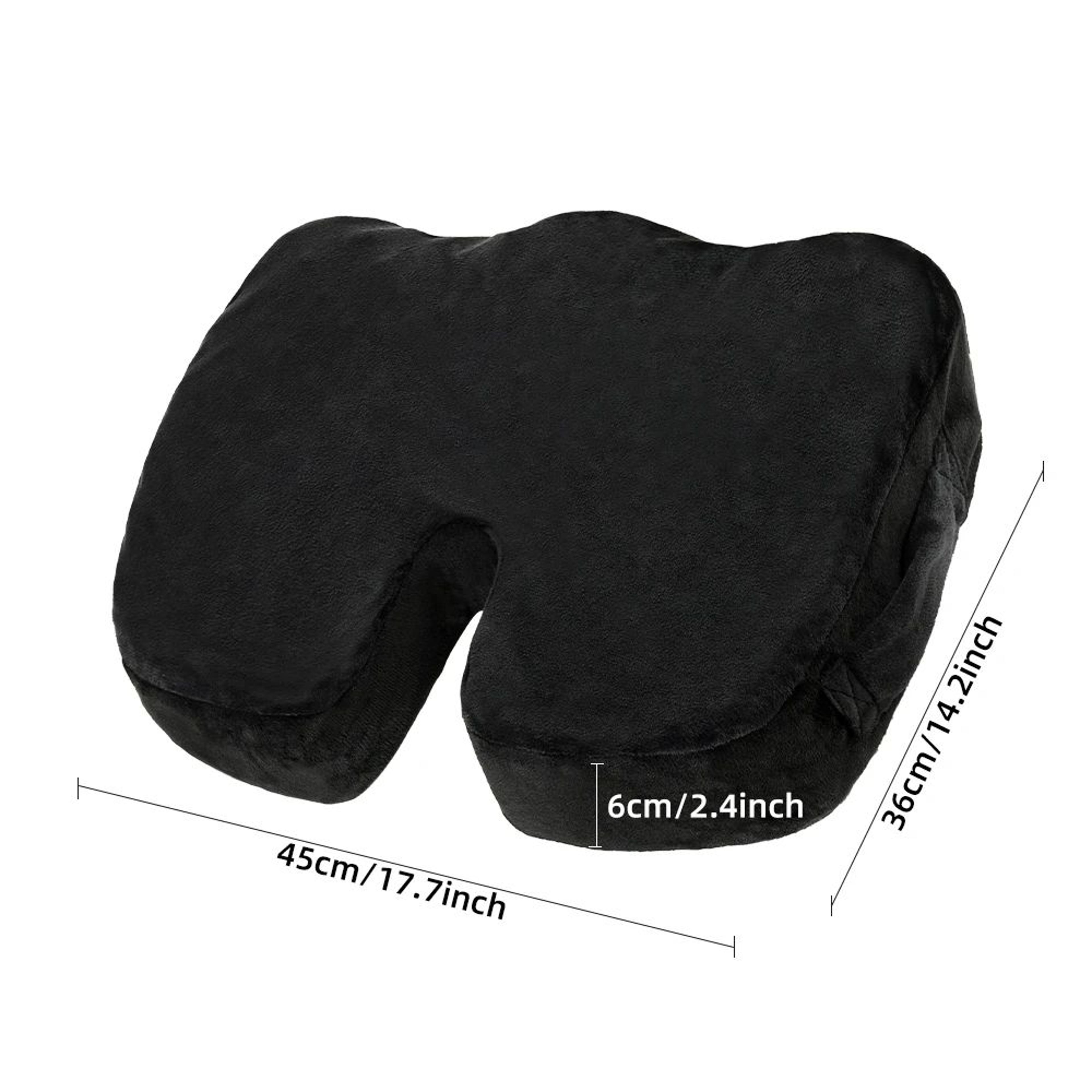 WaveRelief Comfort Seat  UShaped Seat Cushion For Tailbone Pain Relief  Breathable Support 9