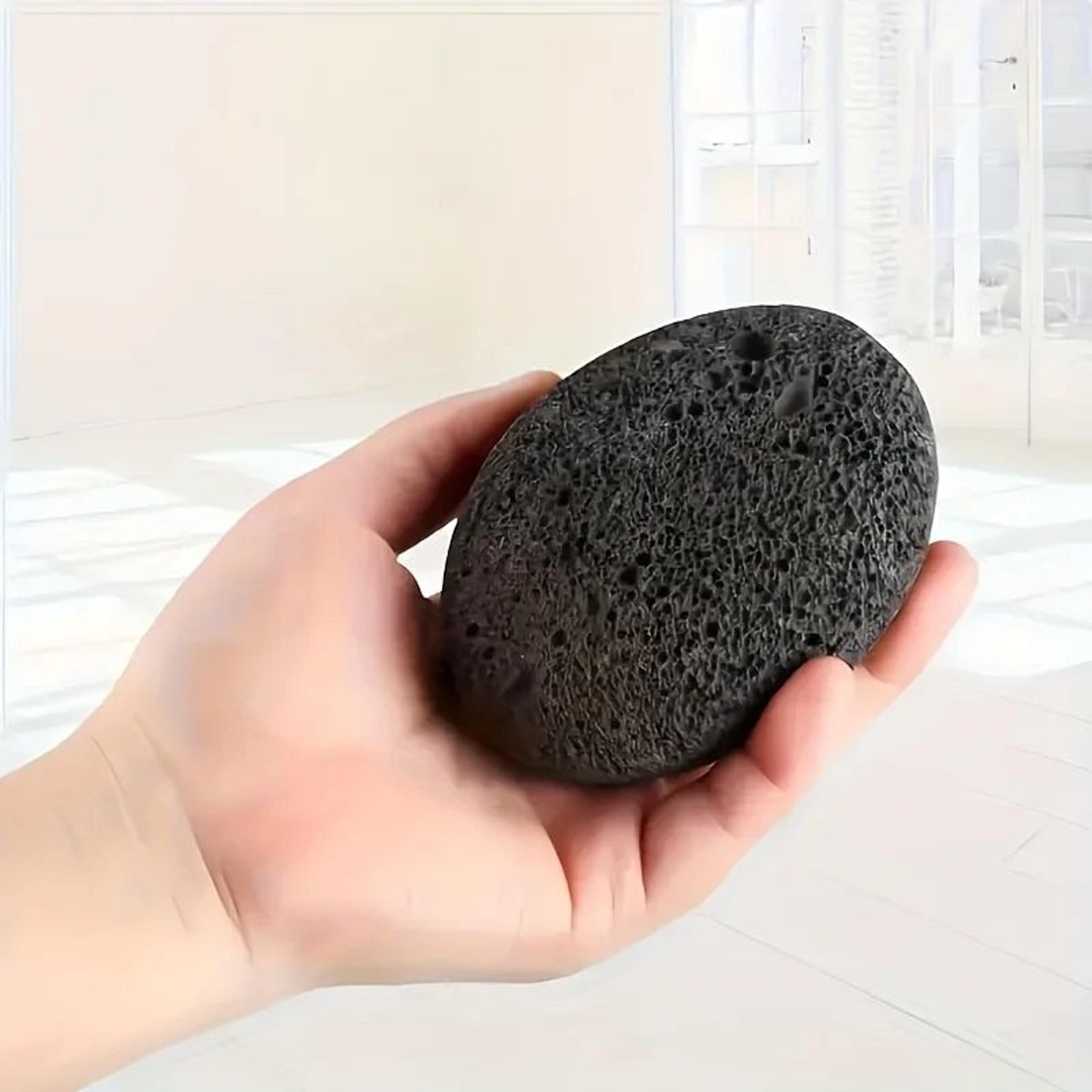 puresmooth natural pumice stone for feet & hands – gentle foot exfoliator for callus removal