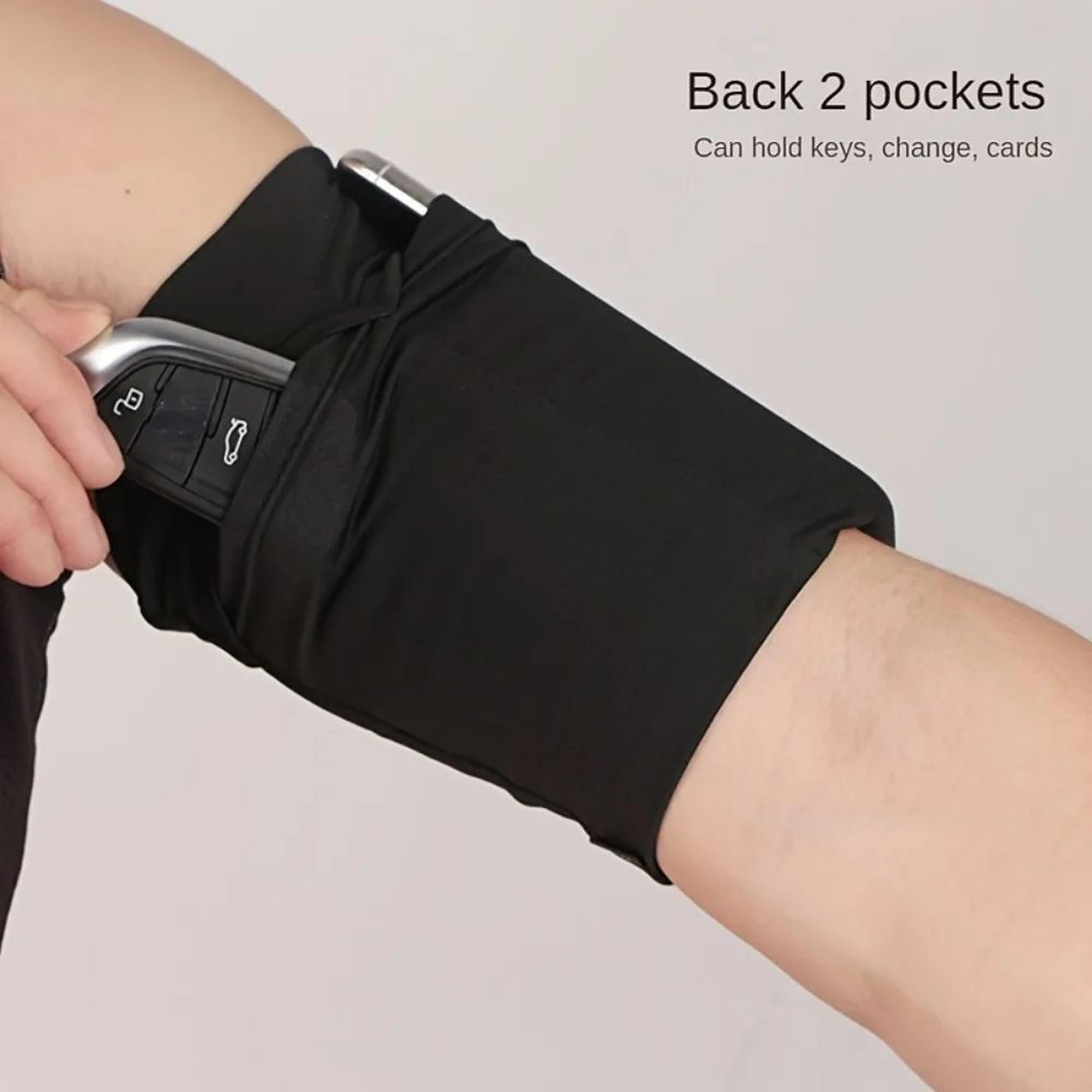 MoveFree Sports Phone Armband  Elastic Sports Armband For Phone With LargeCapacity Storage 1