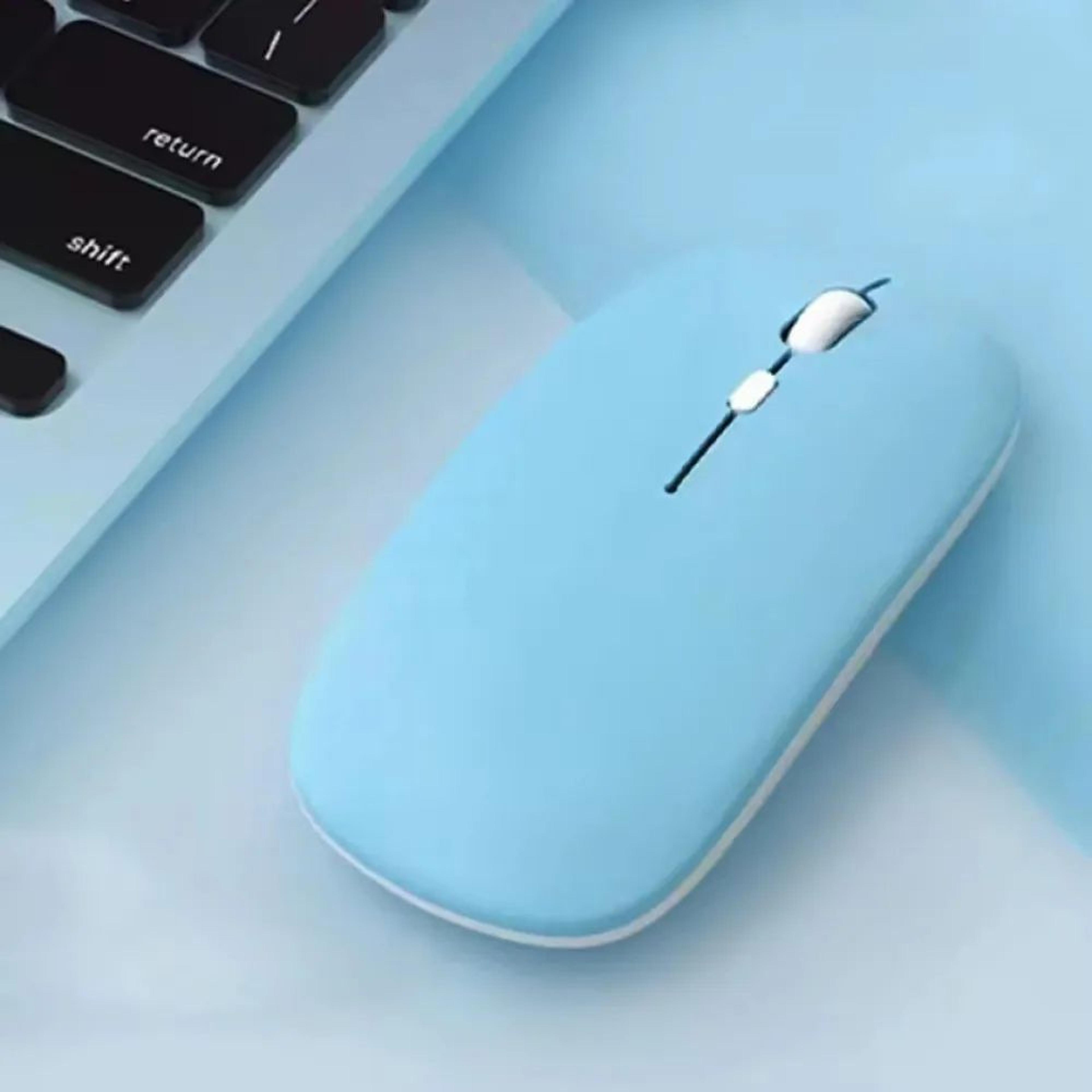 UltraSlim Silent Bluetooth Wireless Mouse For Laptop IPad  Tablet 8