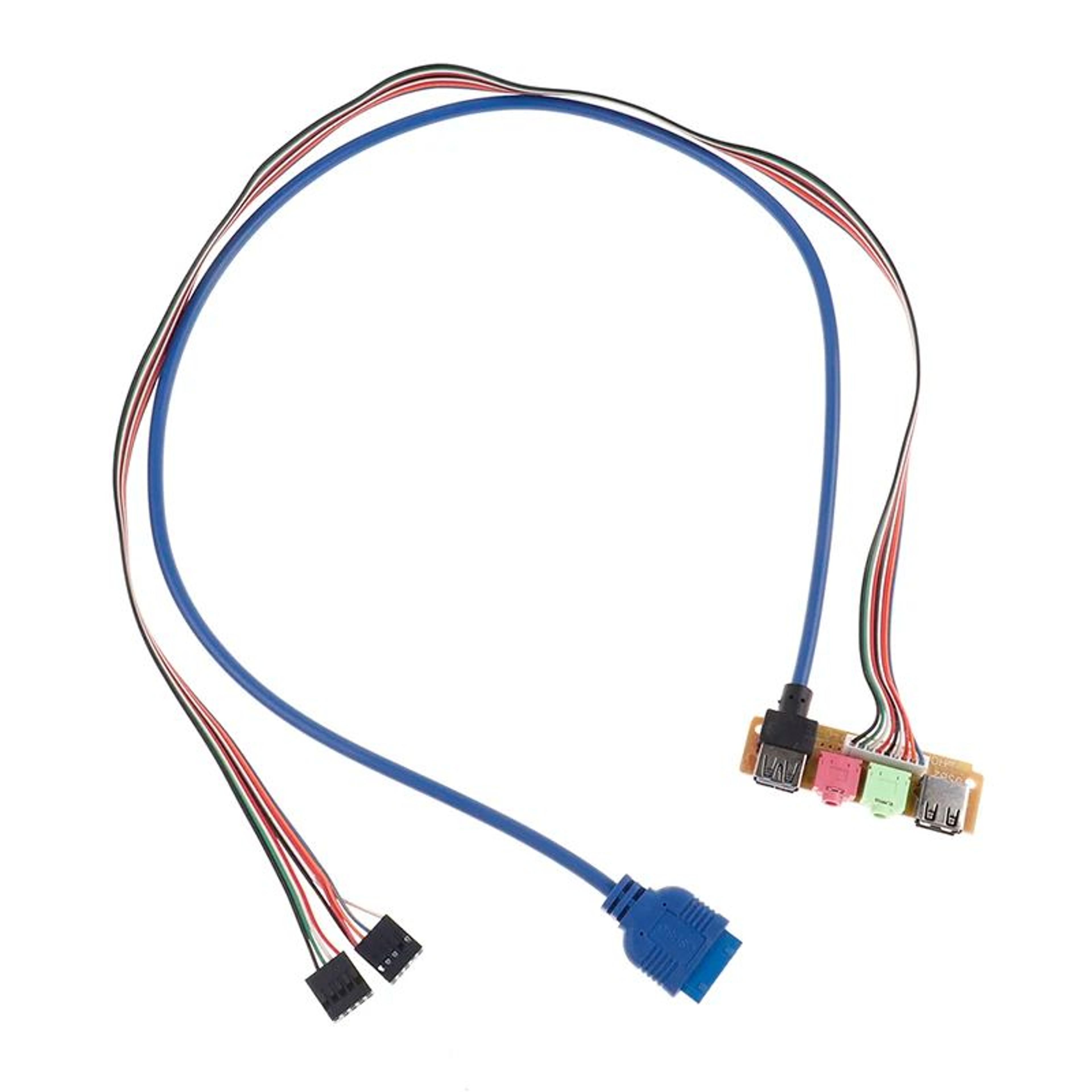 USB 20  30 Front Panel Replacement Cable 70cm For PC Computer Case 5
