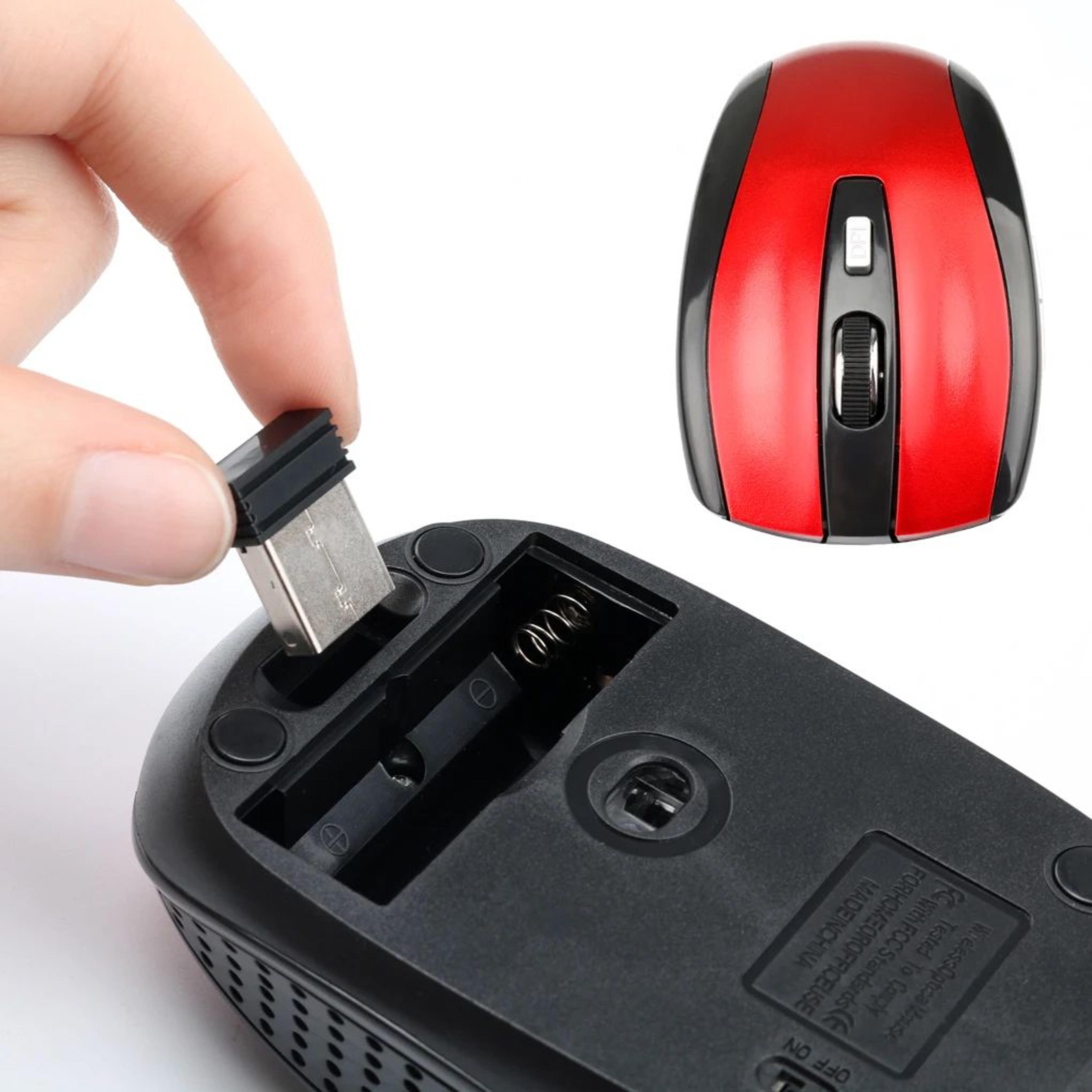 ProGlide 6Button Wireless Gaming Mouse With Adjustable DPI  Fast Optical Mouse For PC  Laptop 2