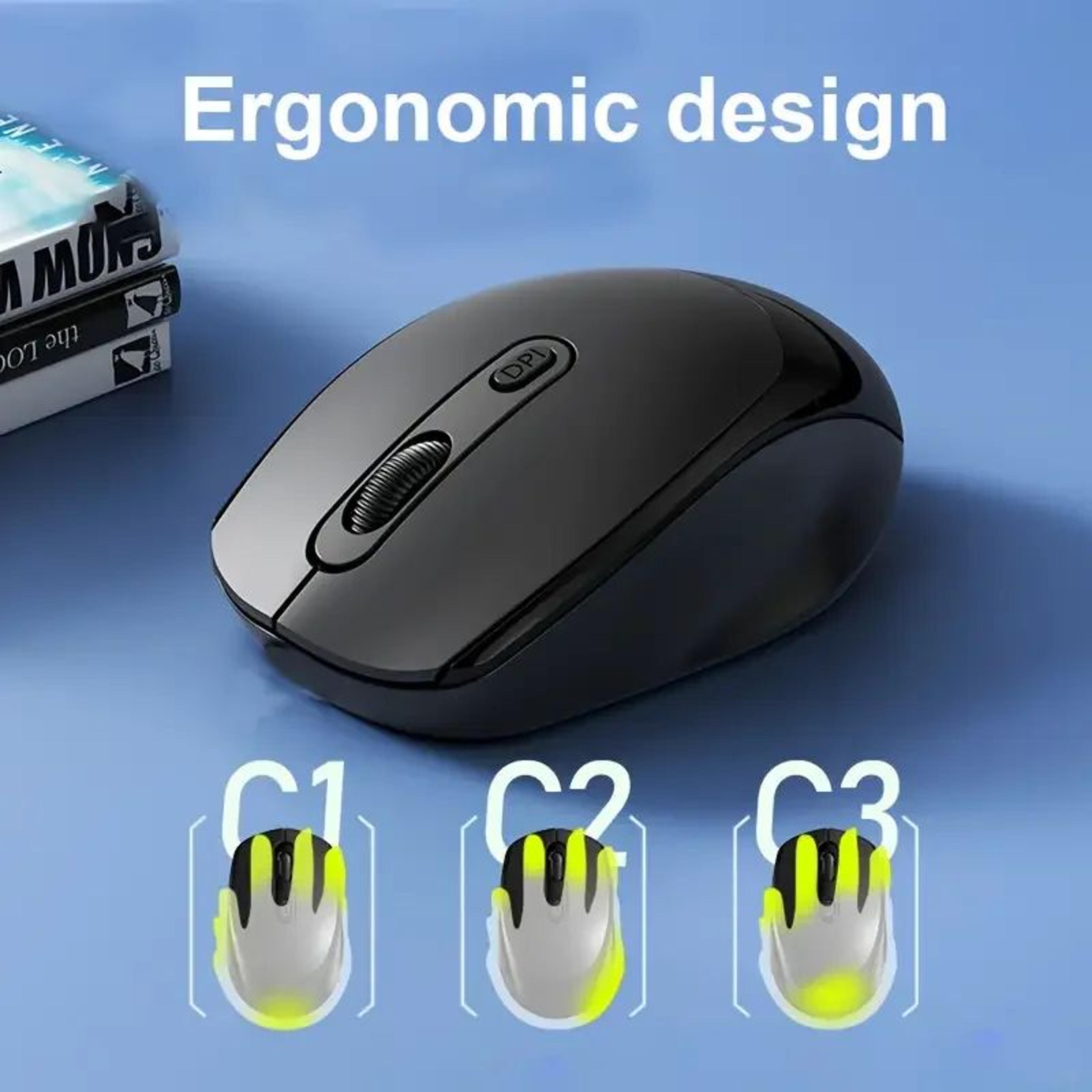 FlexiGlide Dual Mode Wireless Mouse  Bluetooth 24G Computer Mouse For Laptop  Tablet 4