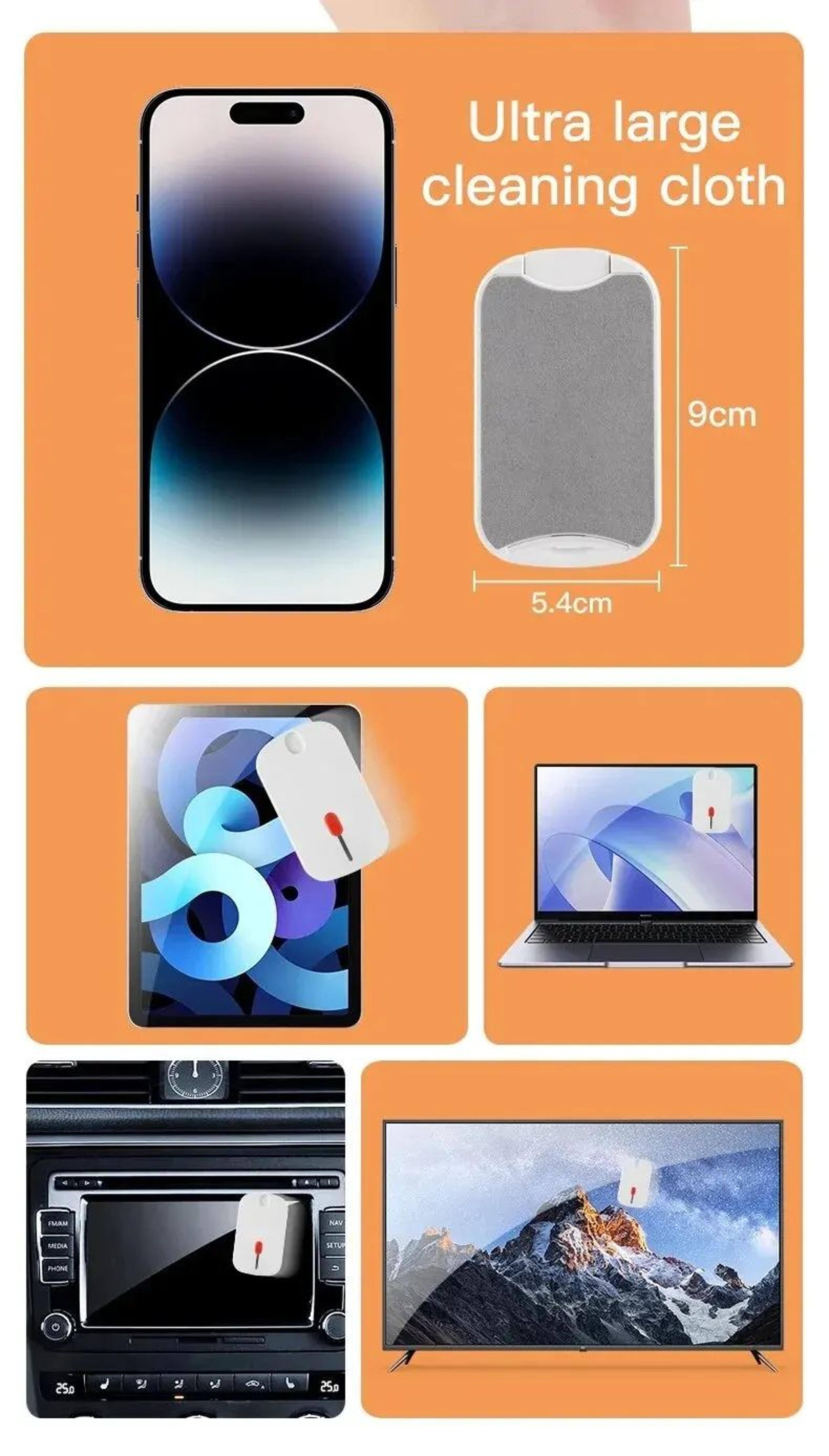 5in1 Keyboard Cleaning Kit  MultiTool Phone  Screen Cleaner With Keycap Puller 3