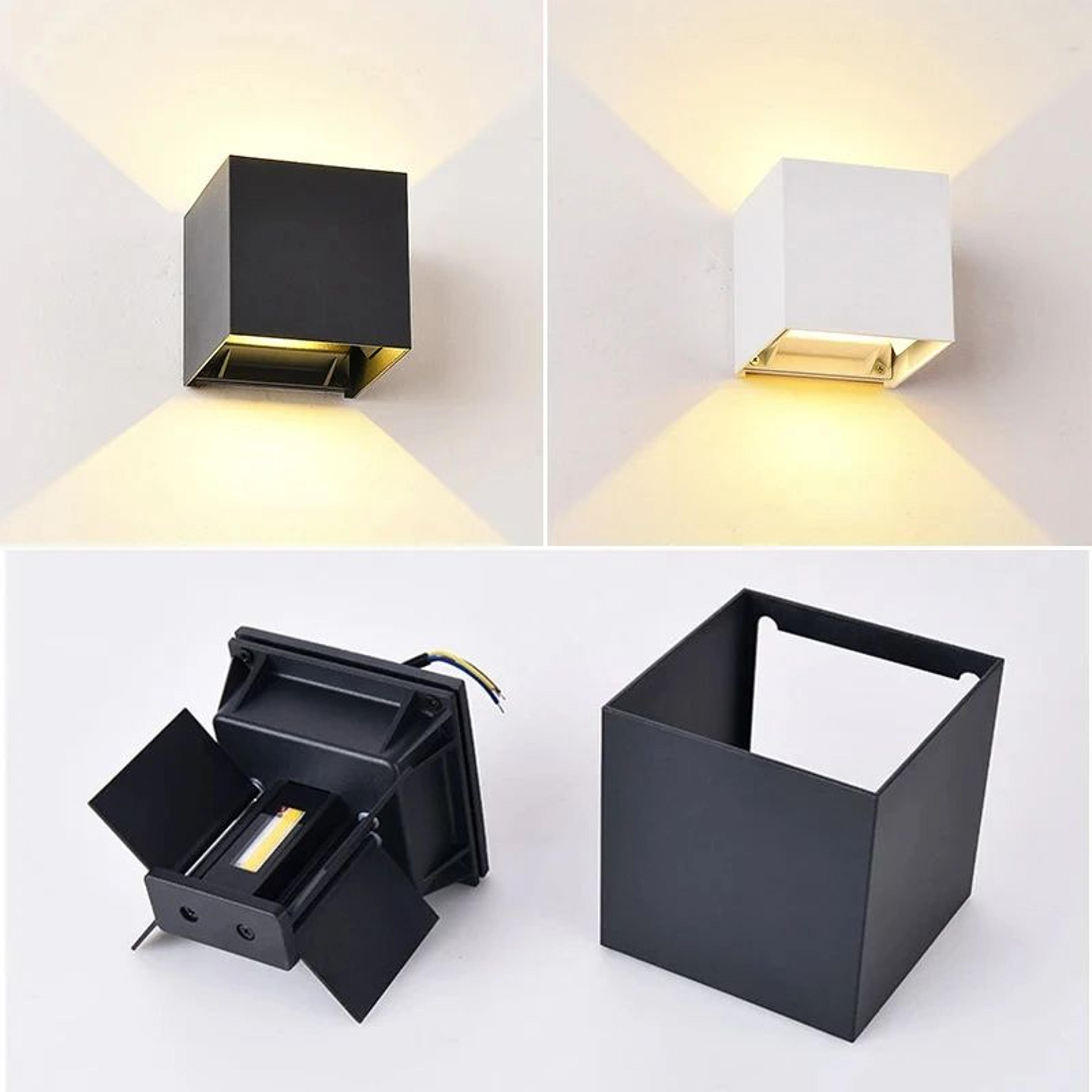 TRAZOS 12W PIR Motion Sensor LED Wall Light  IP65 Waterproof Indoor  Outdoor Sconce 2