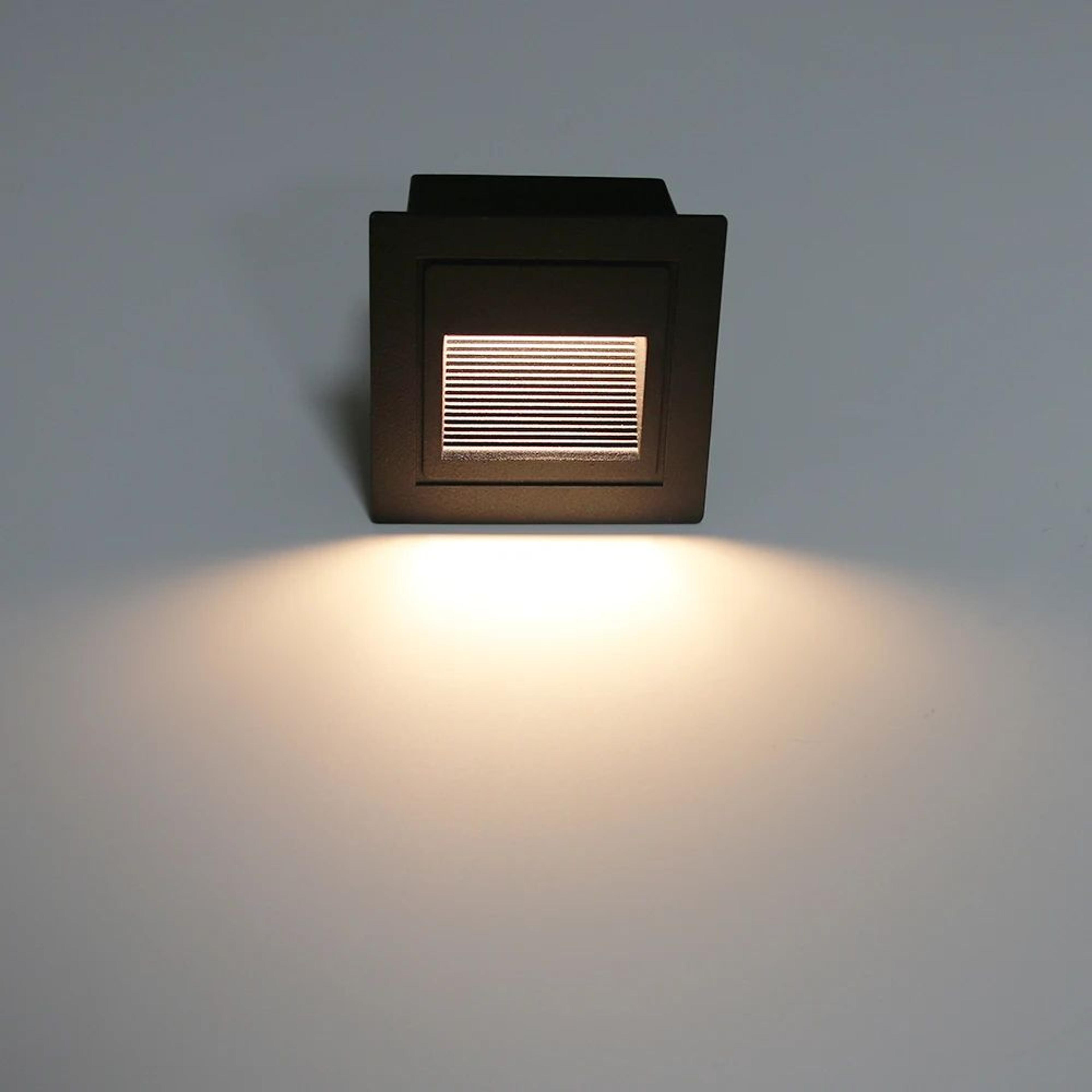 Modern Recessed LED Stair  Pathway Wall Light  Waterproof Aluminum Outdoor Footlight 7