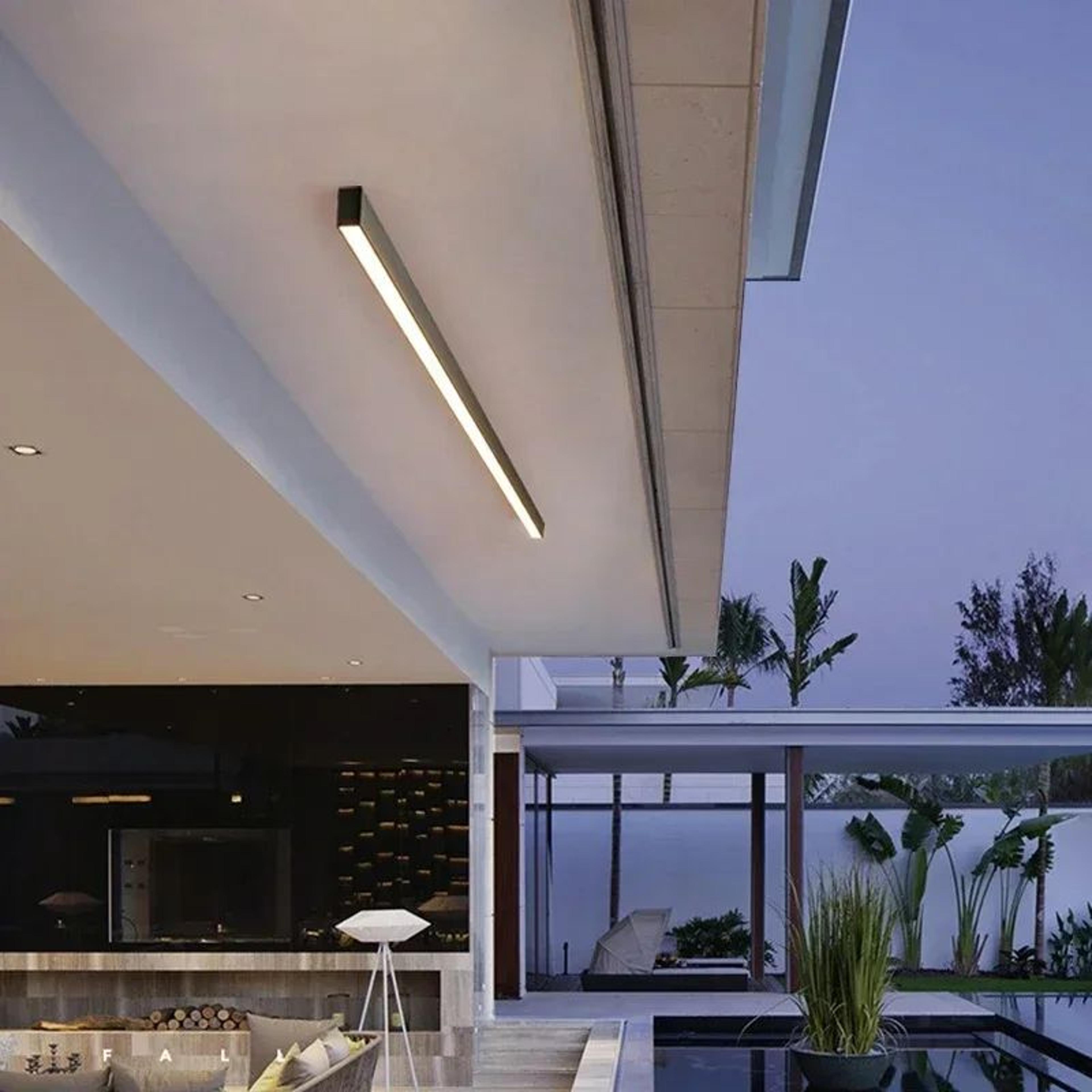LumiLine Waterproof Outdoor Strip Wall Lamp  Modern Long LED Entrance Light 3