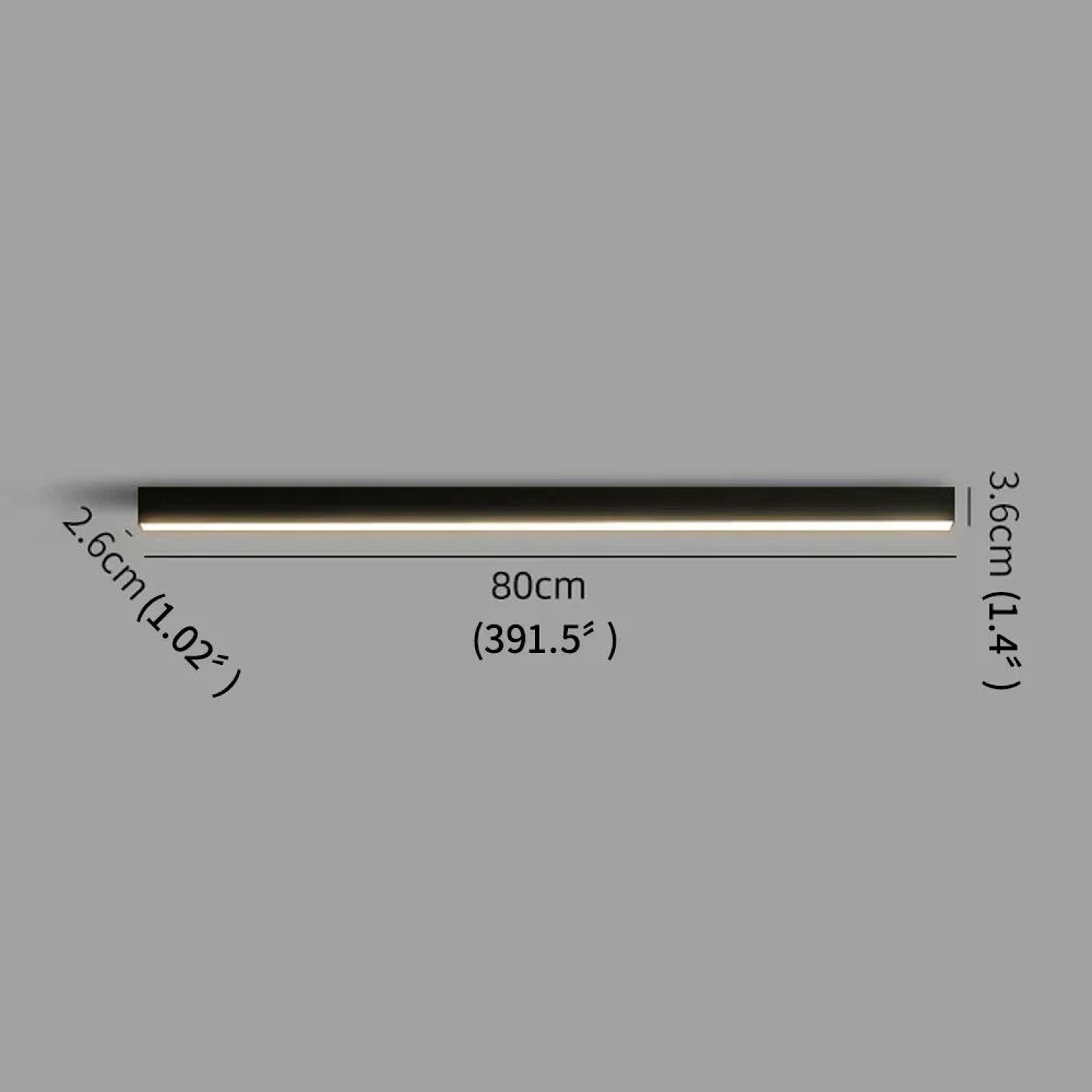 LumiLine Waterproof Outdoor Strip Wall Lamp  Modern Long LED Entrance Light 8