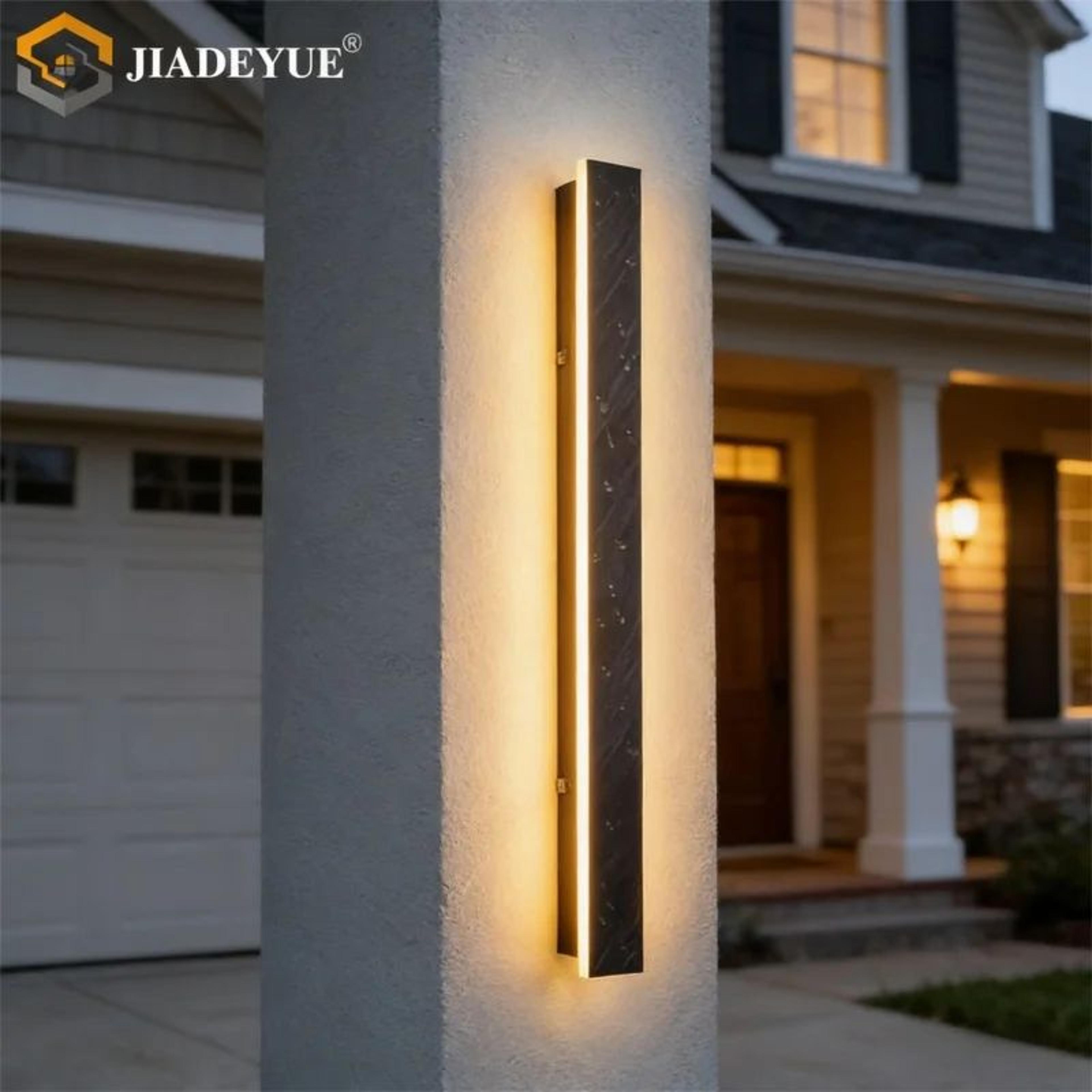 LumiGuard Waterproof LED Wall Light IP65 For Modern Outdoor  Indoor Spaces 1