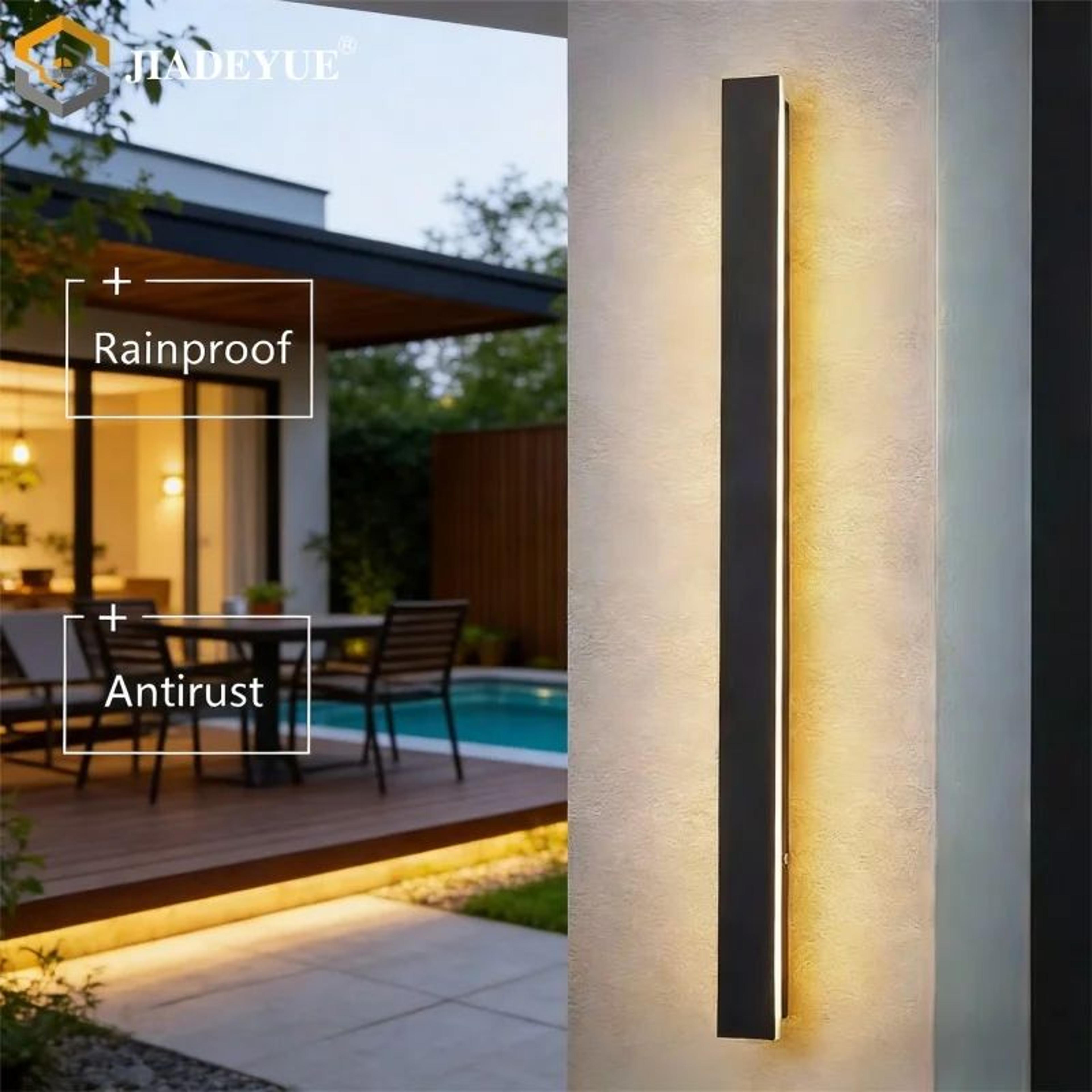 LumiGuard Waterproof LED Wall Light IP65 For Modern Outdoor  Indoor Spaces 3
