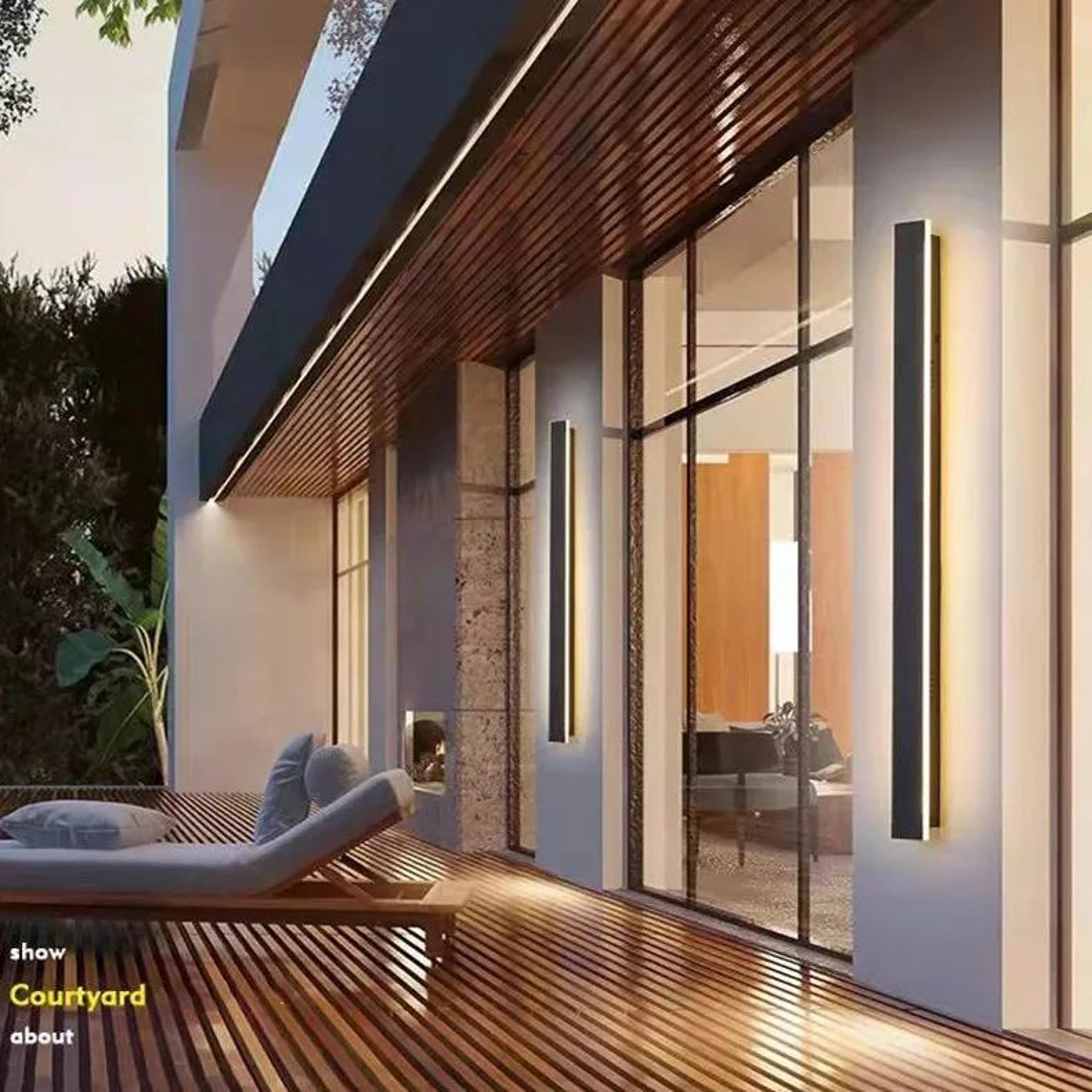 LumiGuard Waterproof LED Wall Light IP65 For Modern Outdoor  Indoor Spaces 6