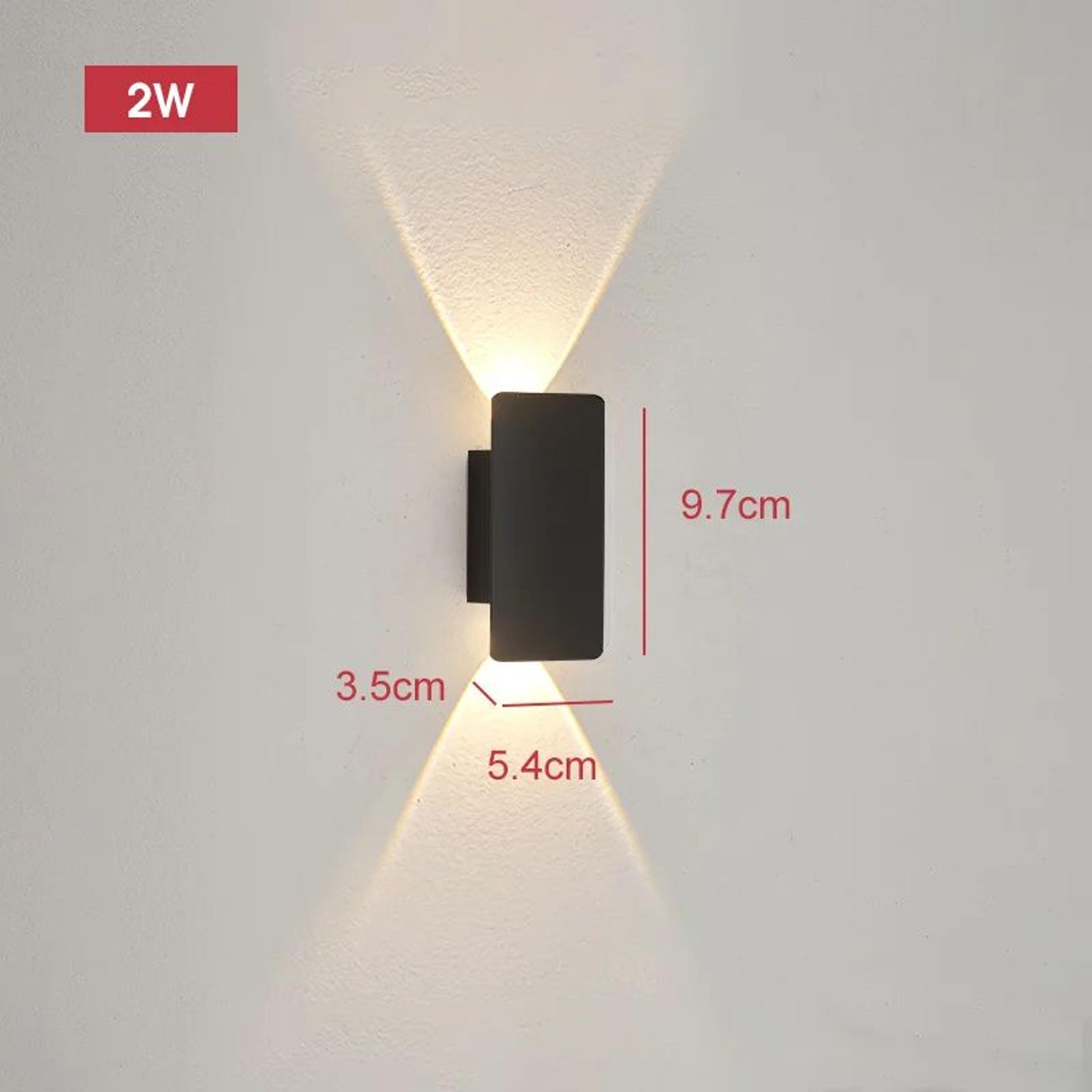 AeroBeam 18W Waterproof LED Wall Light For Modern Indoor And Outdoor Spaces 5