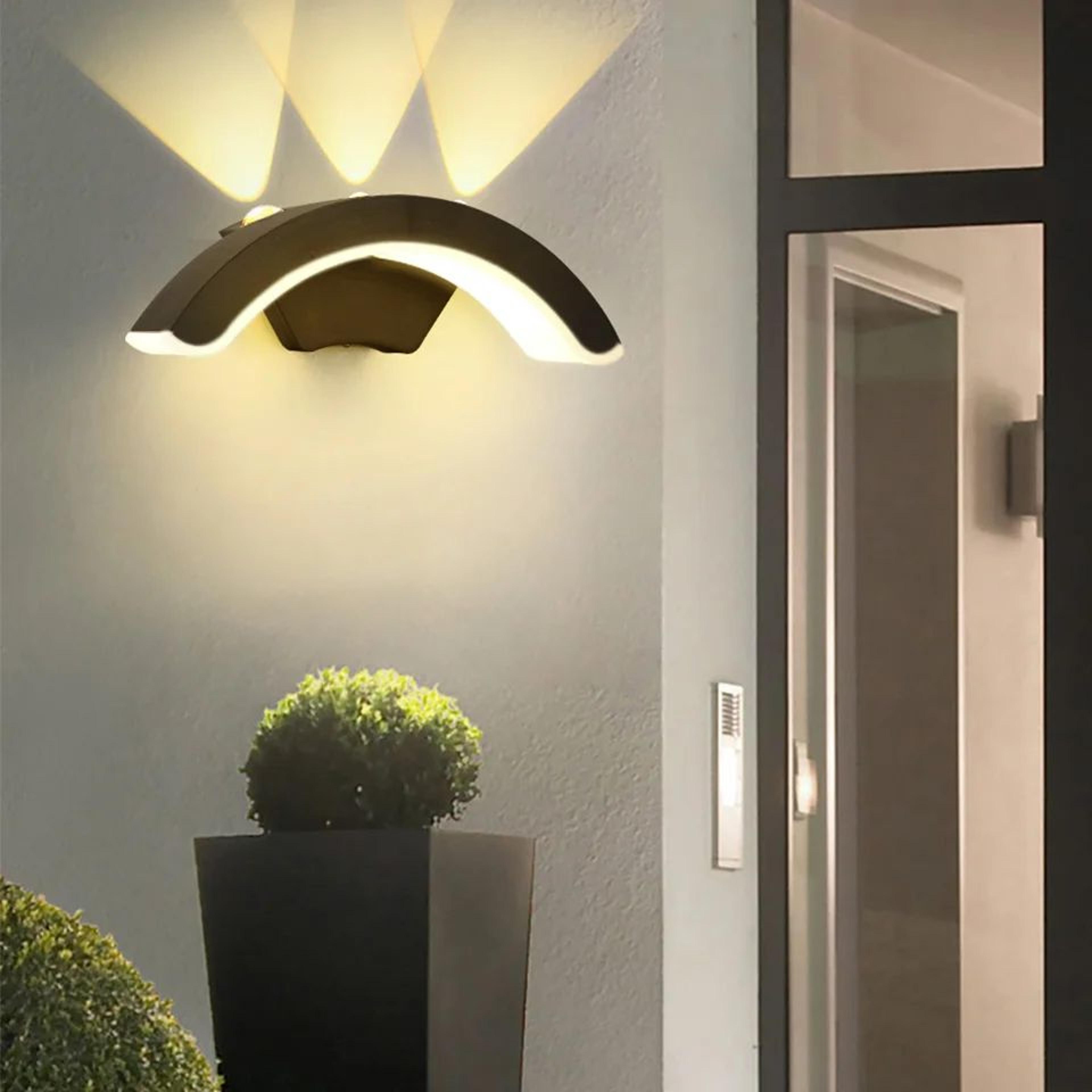 Modern IP66 Waterproof Outdoor Wall Light  Durable Porch  Garden Sconce For AllWeather Lighting 1