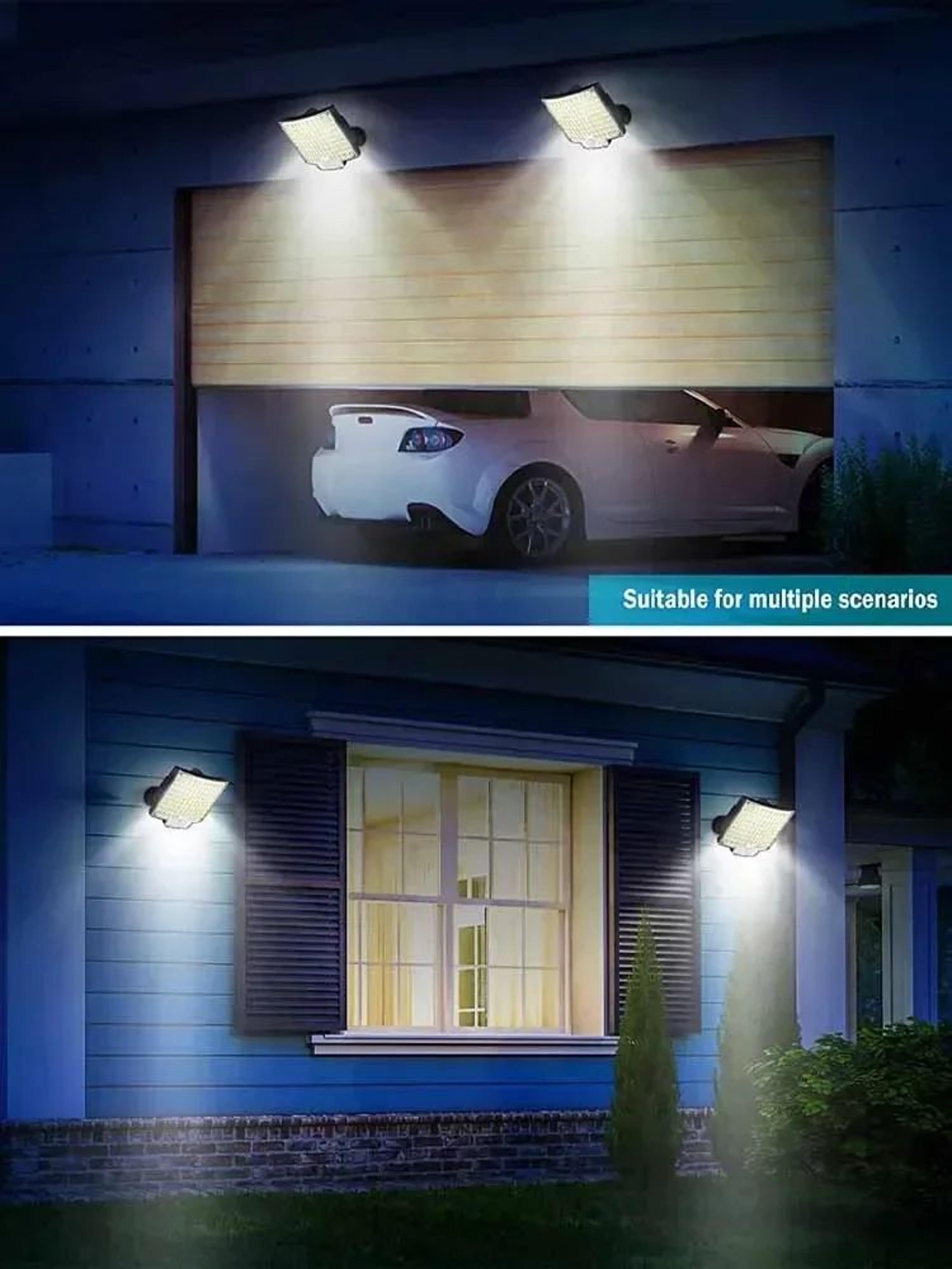 SolarMax 106LED Split Solar Motion Sensor Light  Waterproof Outdoor Wall Security Lamp 3