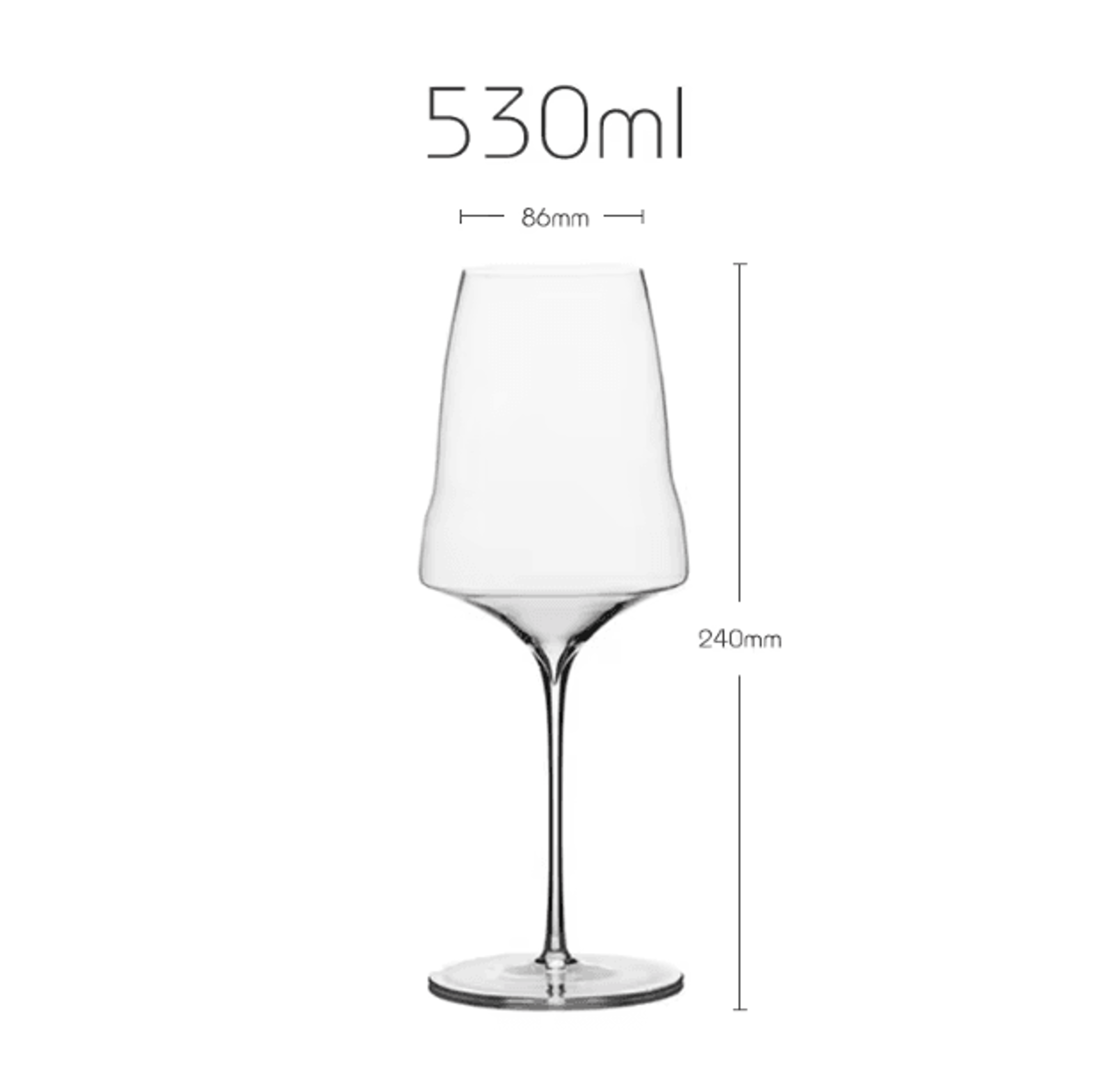 Luxury Handmade Crystal Wine Glass  UltraThin 05mm Champagne  Fine Wine Cup 4