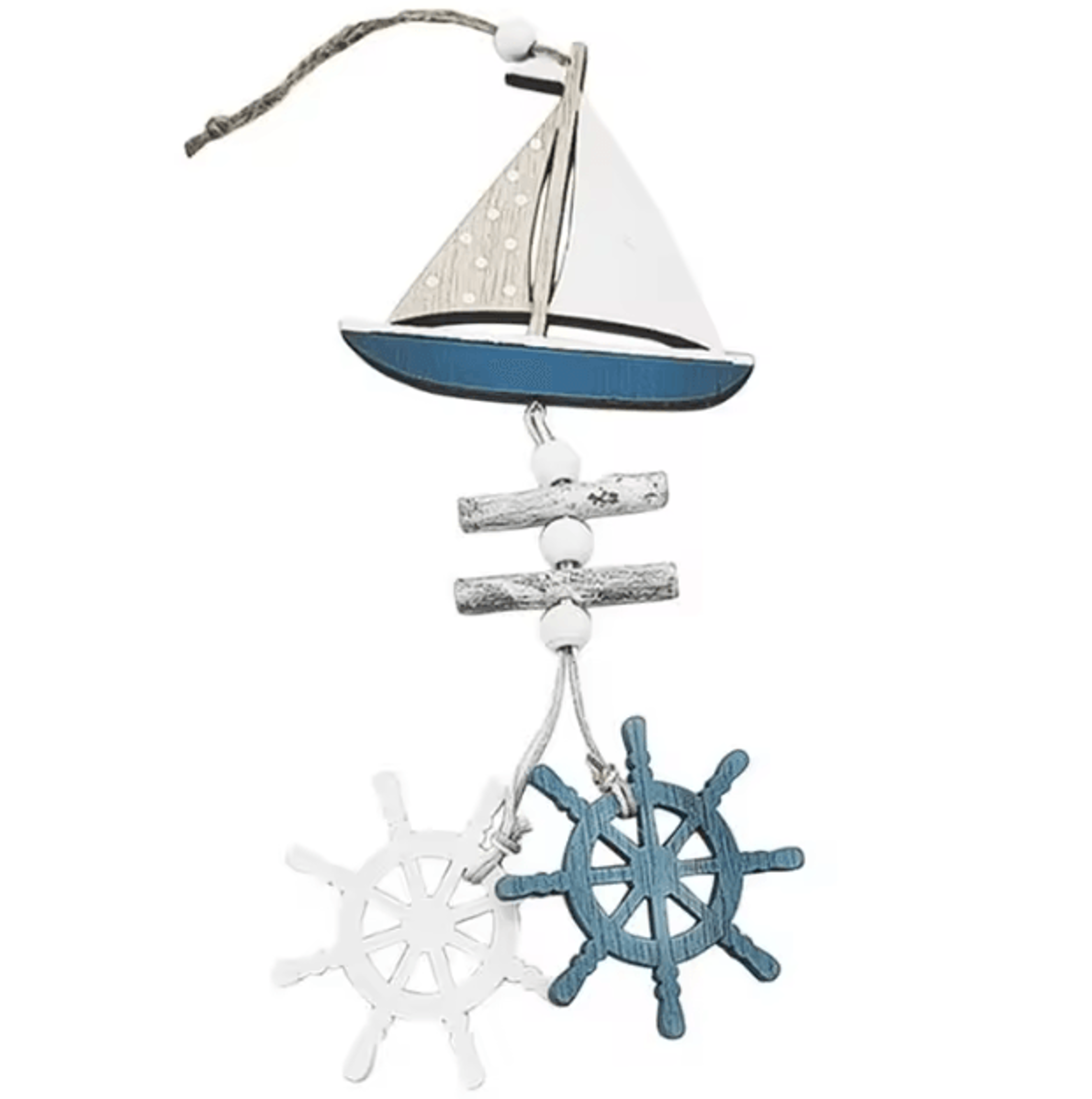 Mediterranean Nautical Fishing Net Wall Decor  Coastal Beach Hanging Accent 8