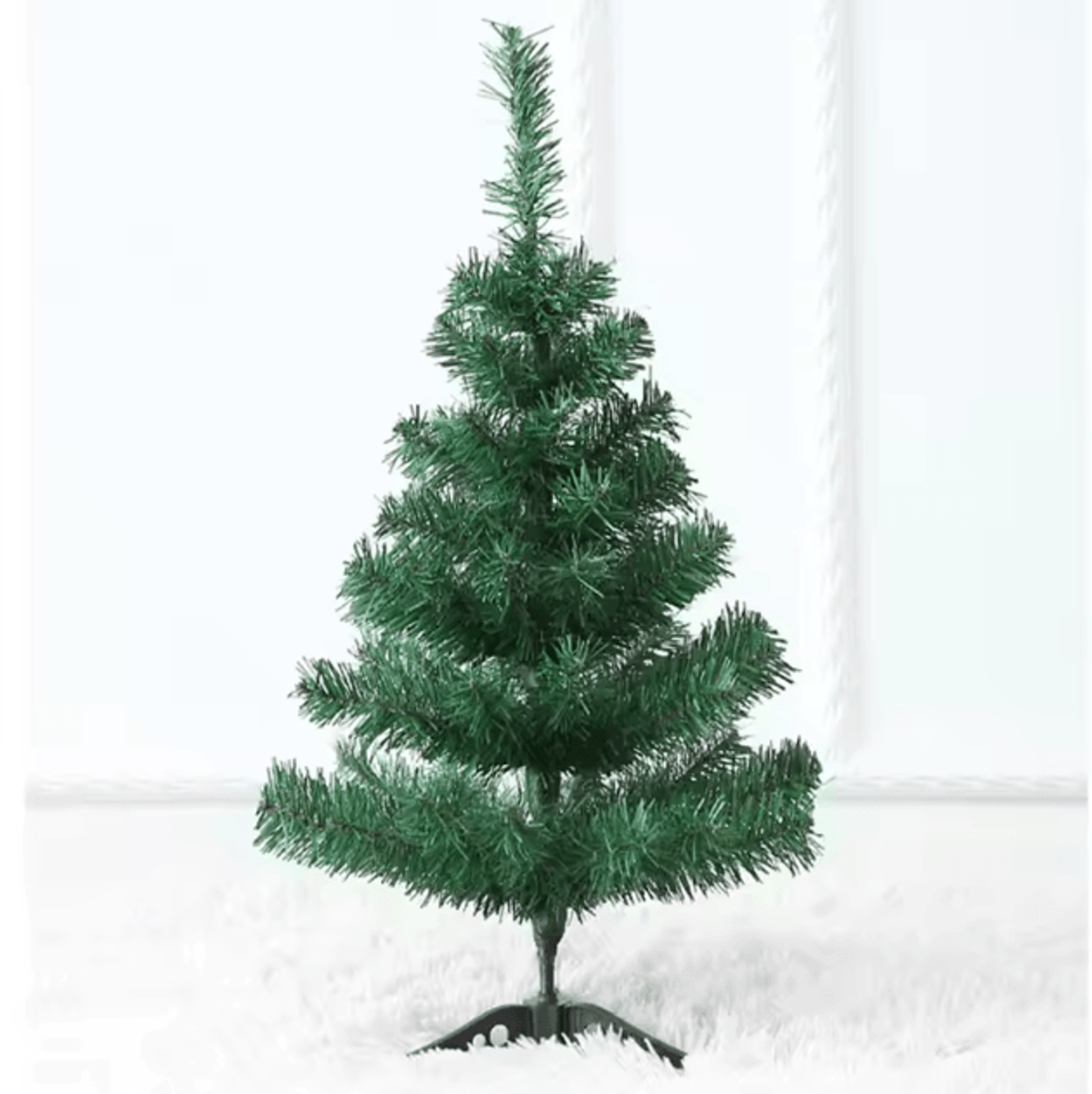 60cm mini christmas tree – pvc desktop festive decoration
