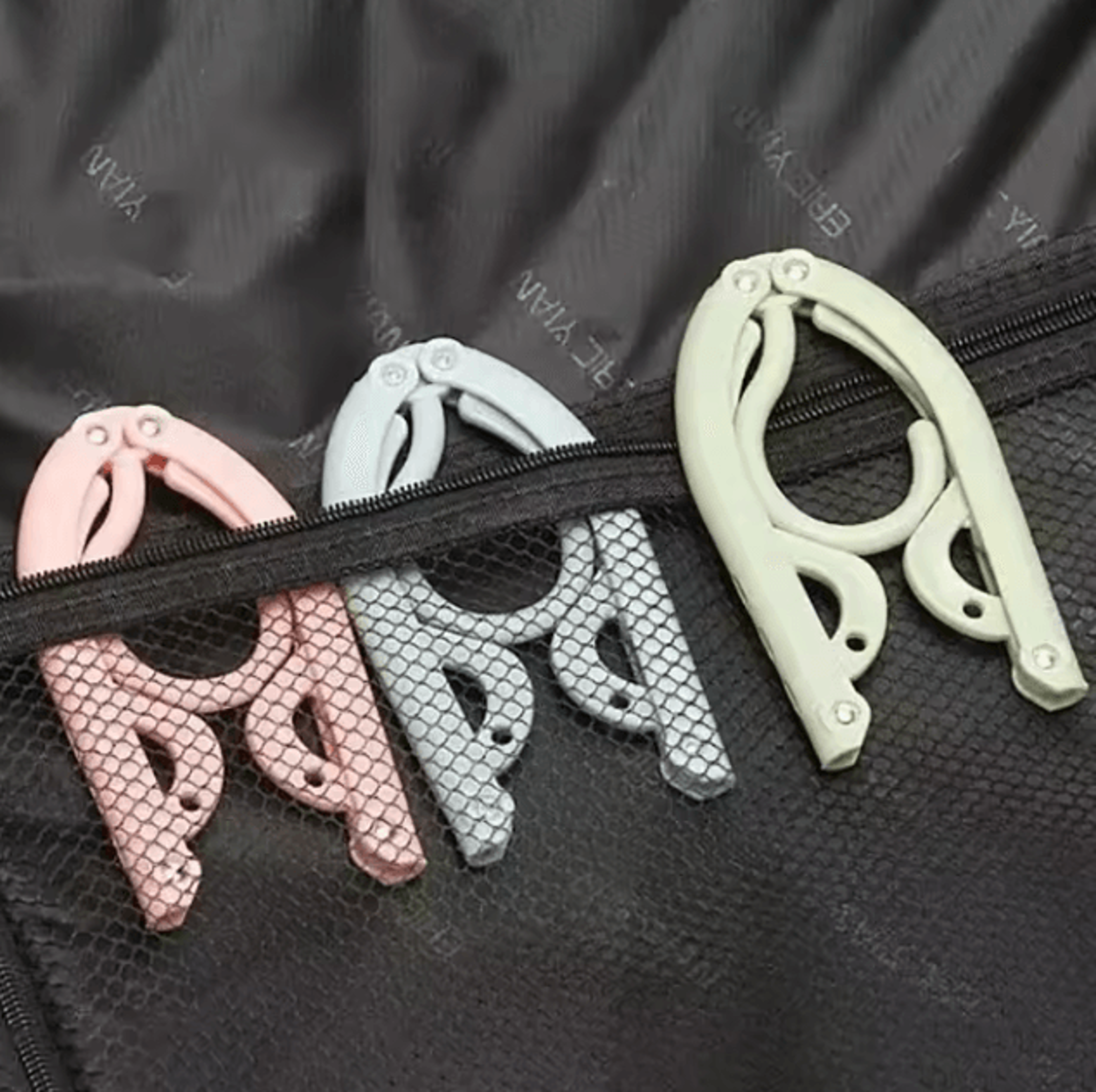 Portable Foldable Clothes Drying Rack Travel Laundry Hanger For Camping Dorm And Home Use 3