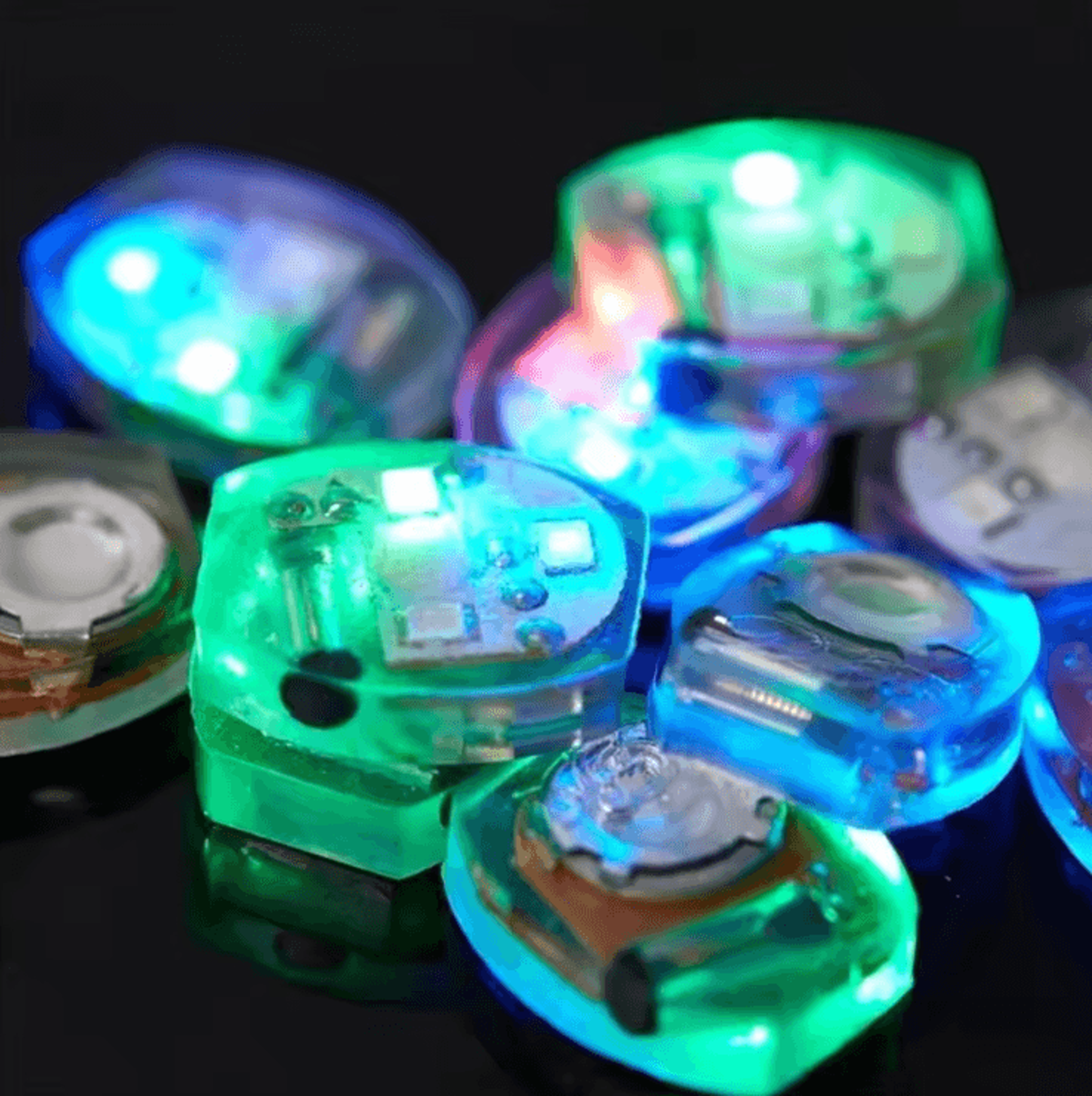 vibration-activated led shoe lights for fun, safe & eye-catching steps
