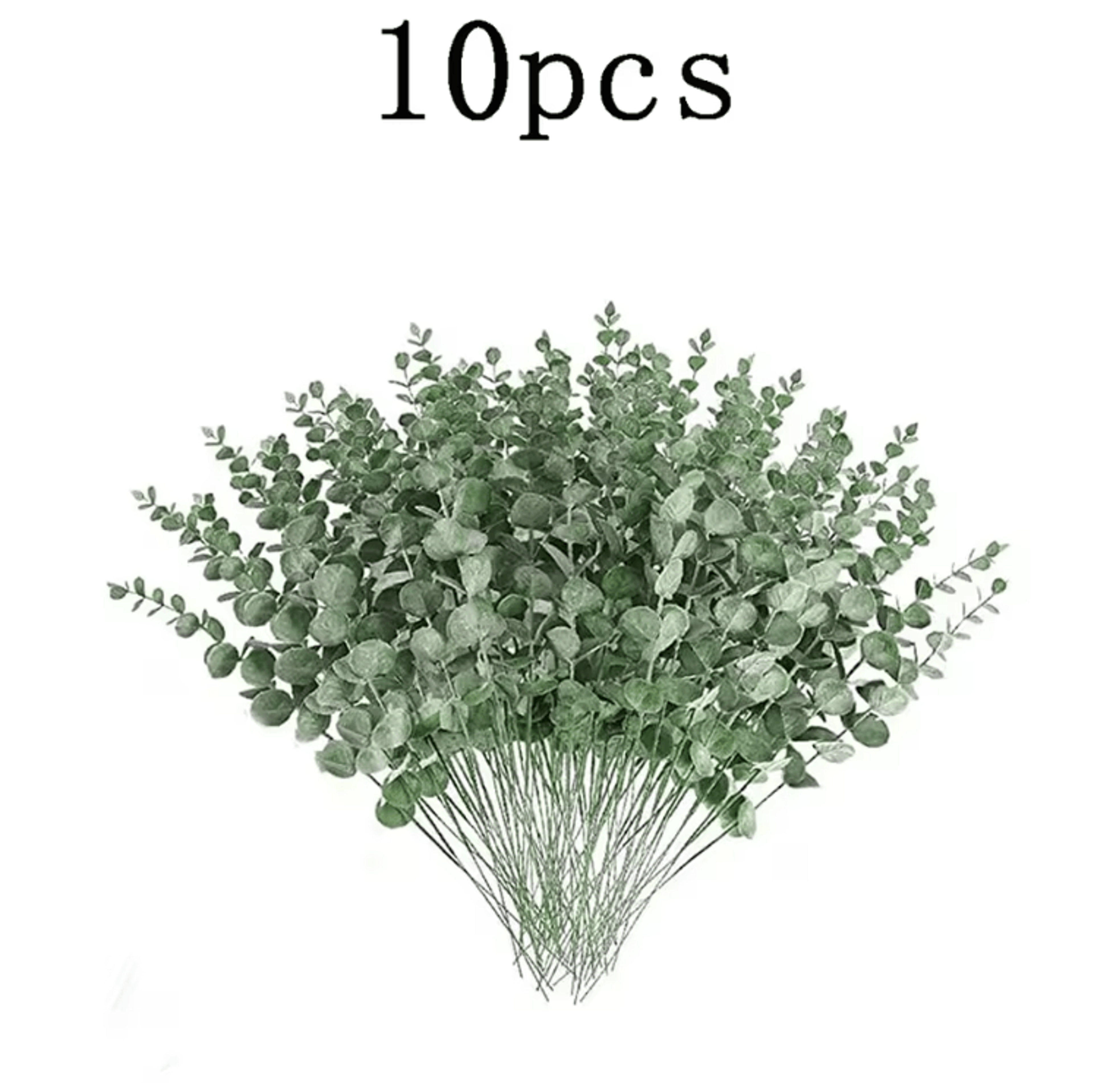 Artificial Eucalyptus Leaves Stems Set  Realistic Greenery For DIY Decor  Events 3060120PCS 5