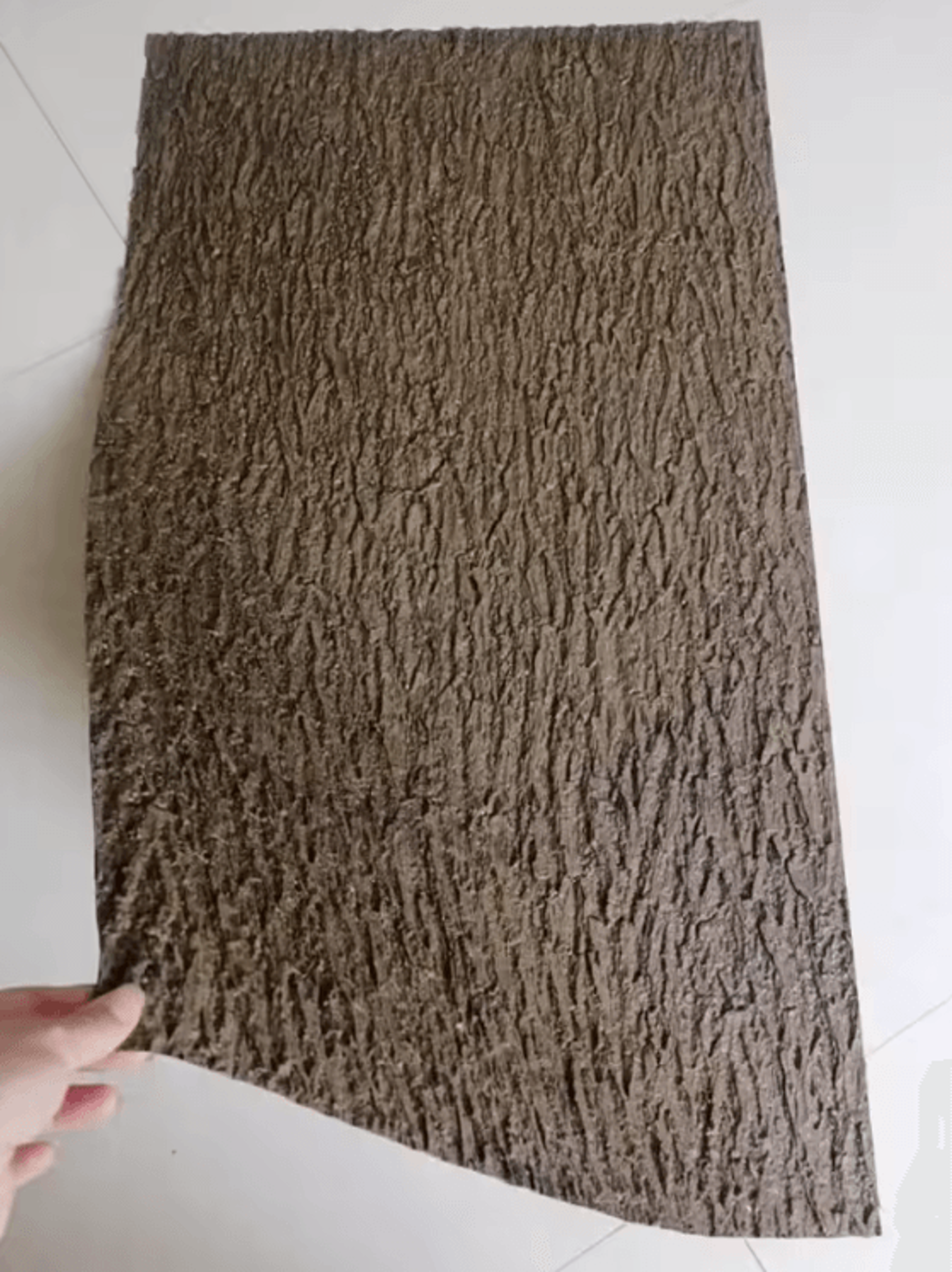 Artificial Tree Bark Wrap  Realistic Garden Pipe  Column Decor Panel 2