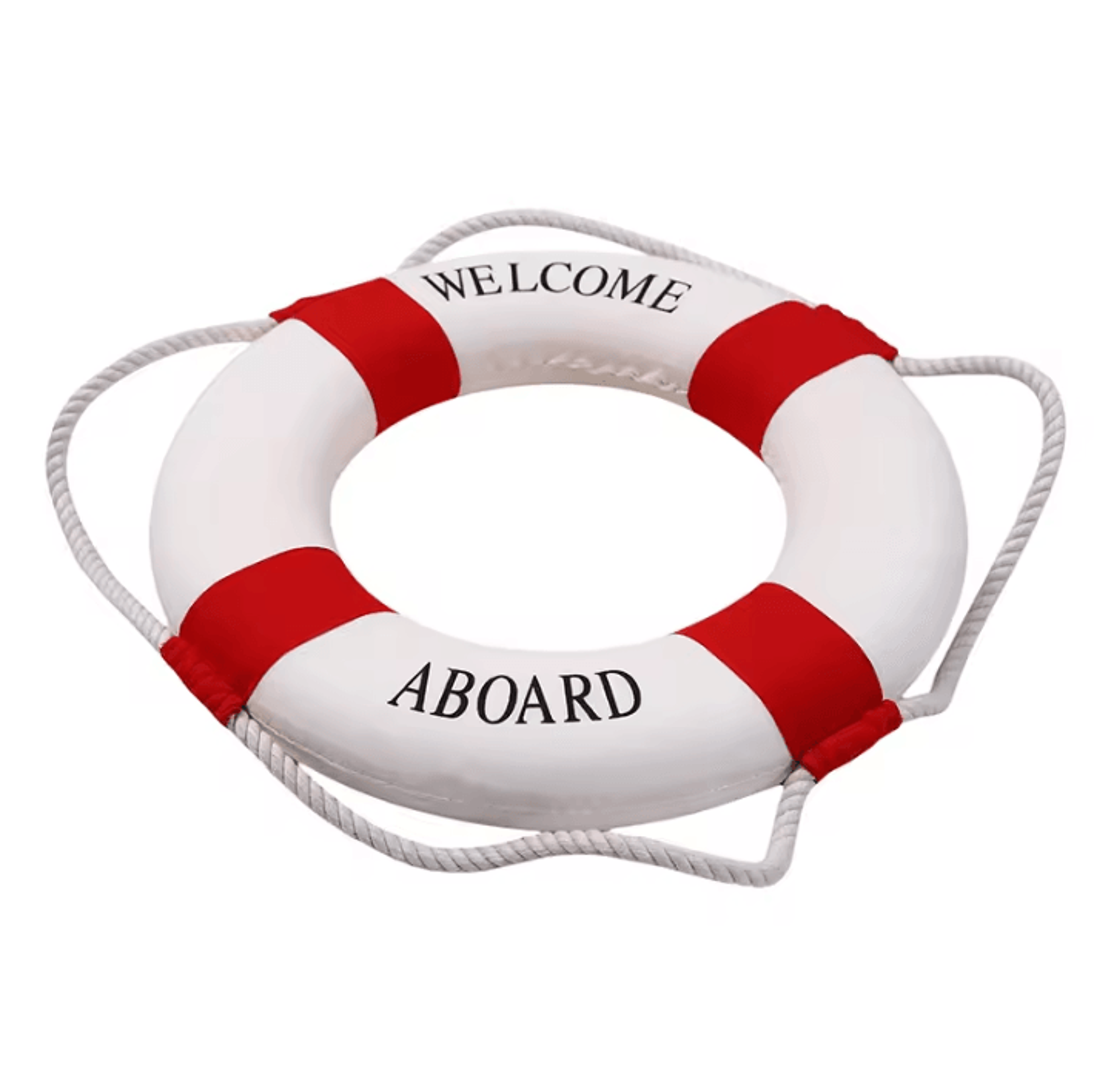 Nautical Lifebuoy Wall Decor  Mediterranean Coastal Hanging Ornament For Home 7
