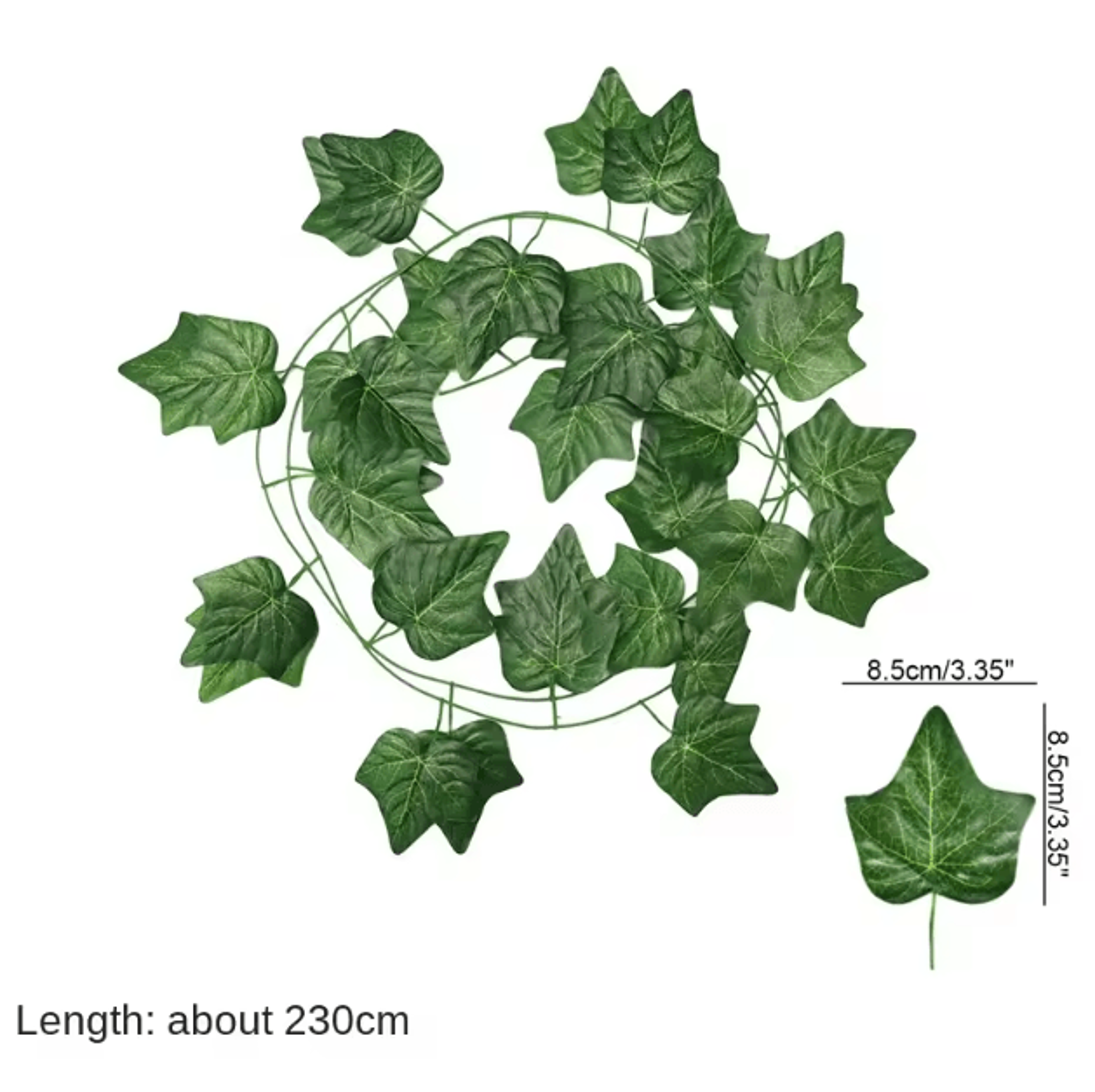22M Artificial Ivy Garland Lifelike Fake Vine Wall Decor Green Hanging Plant 3