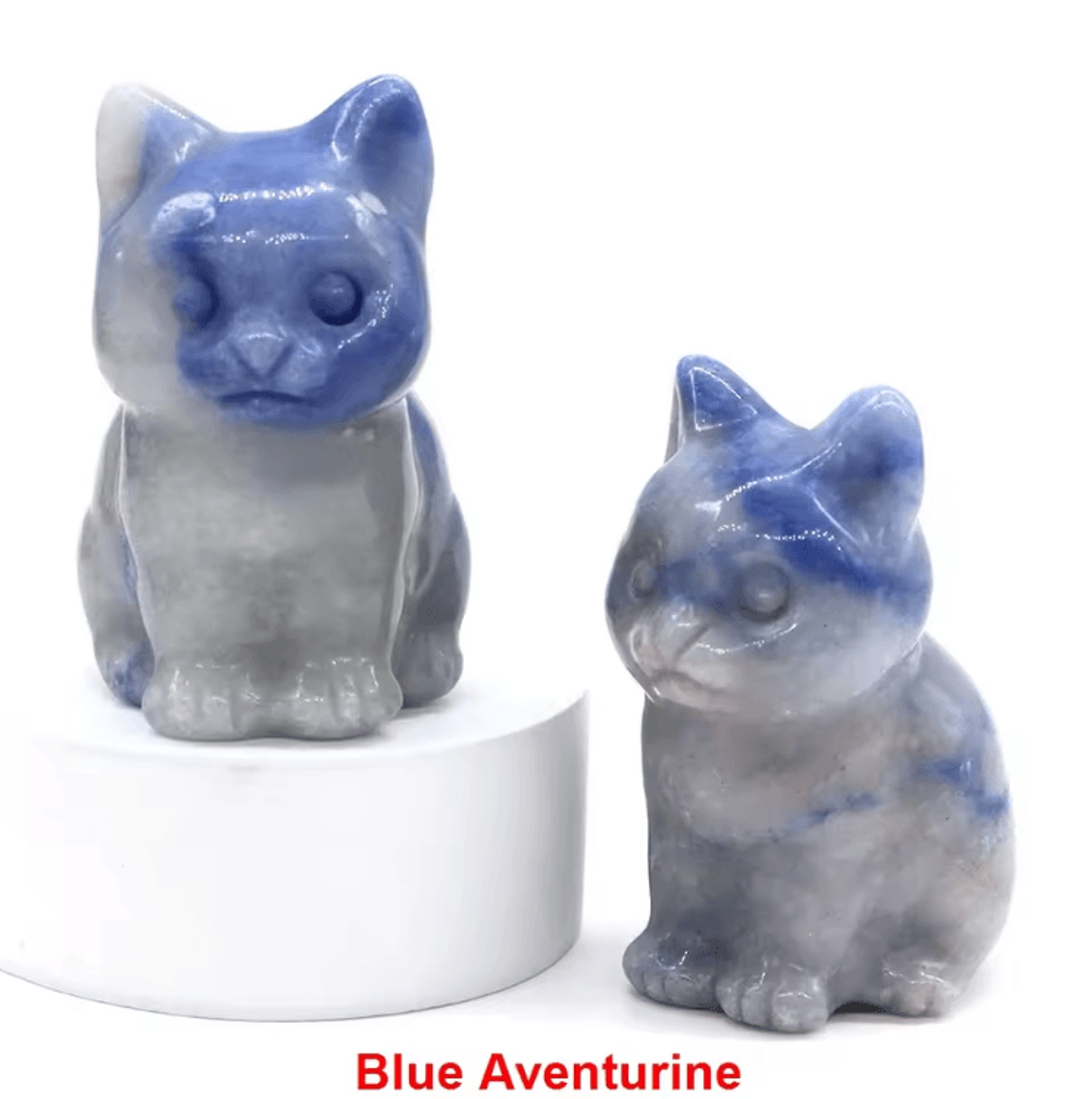 HandCarved Amethyst Cat Figurine  Healing Crystal Decor For Home  Meditation 3