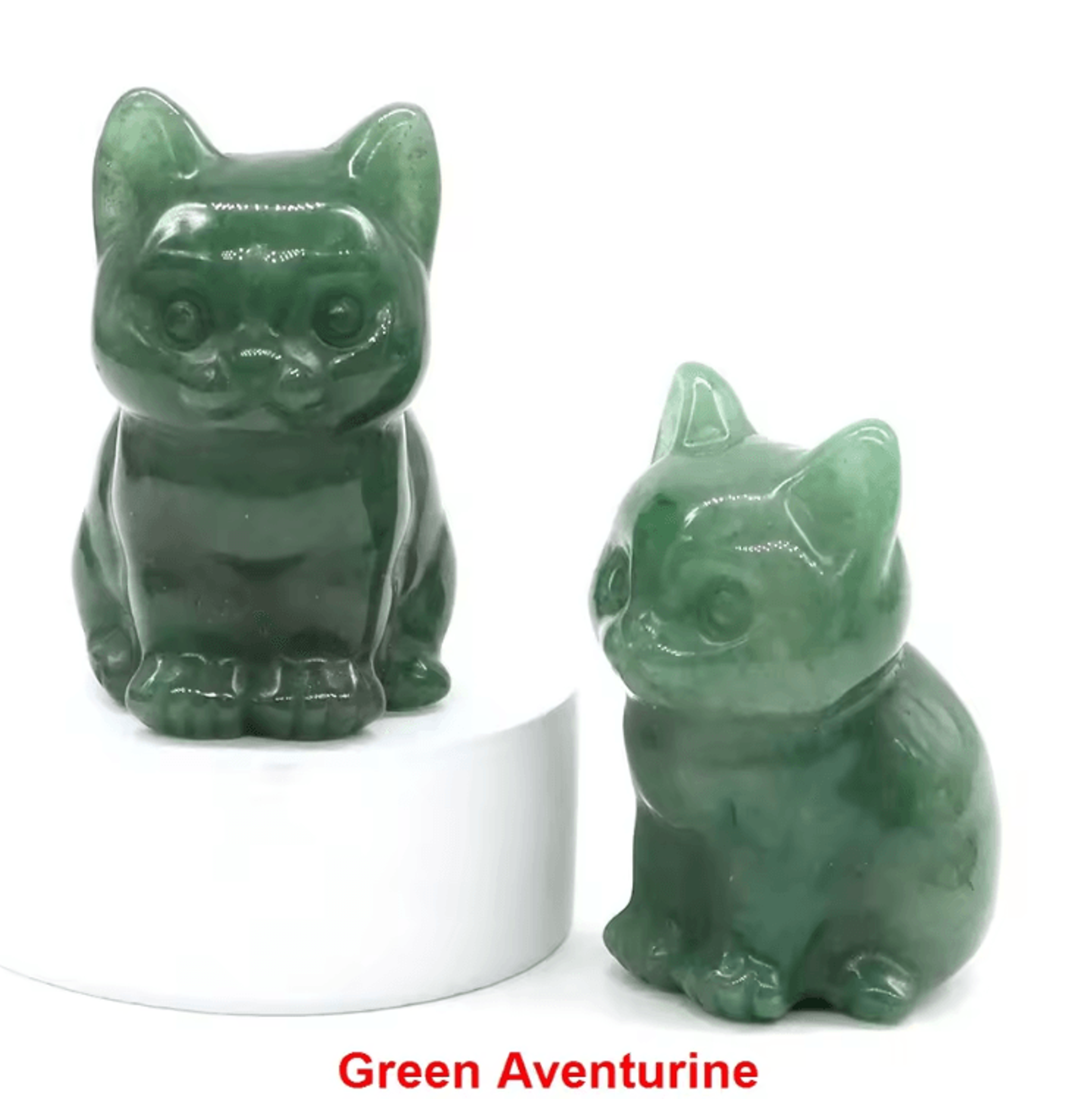 HandCarved Amethyst Cat Figurine  Healing Crystal Decor For Home  Meditation 6