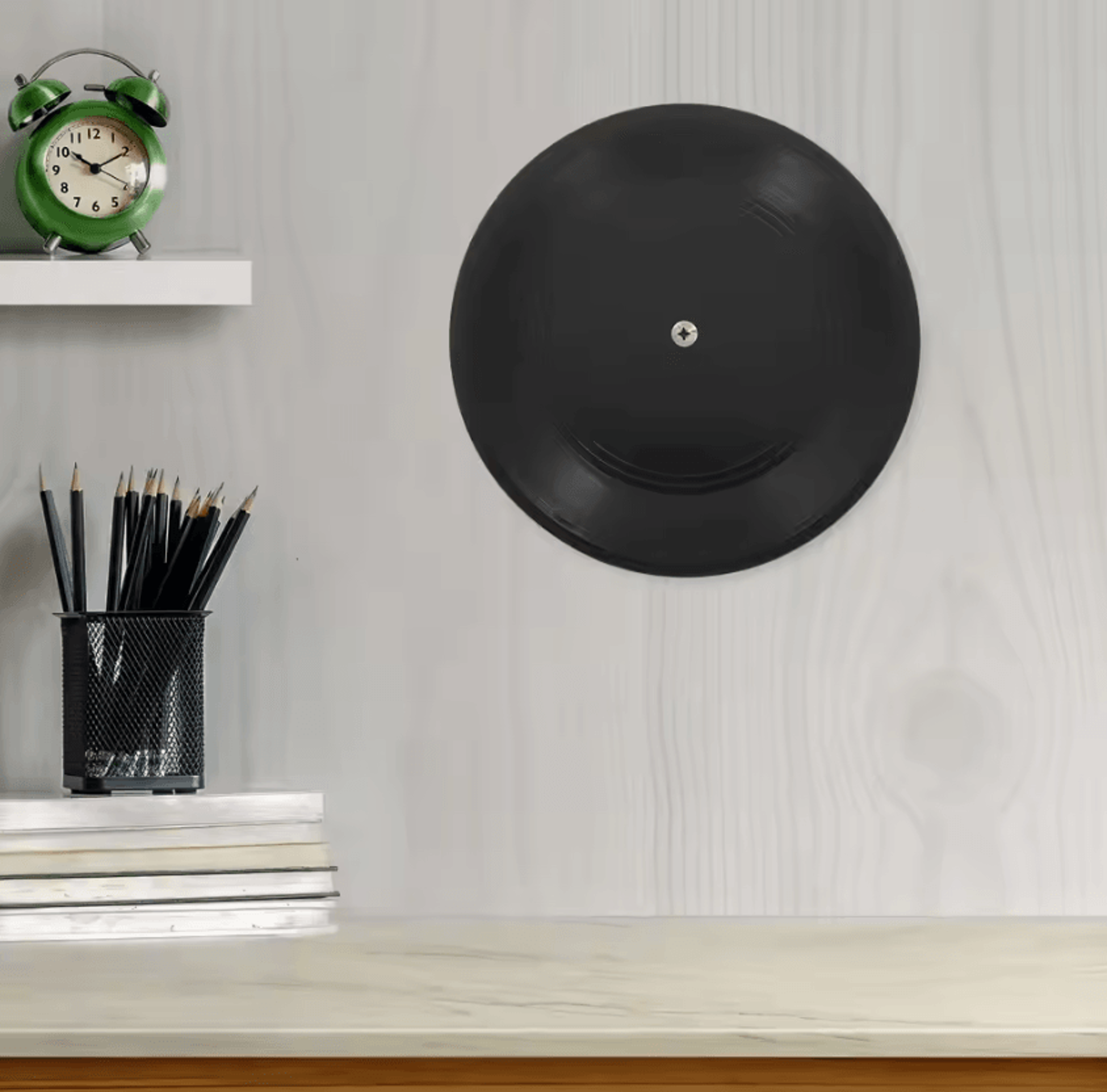 Retro Vinyl Record Wall Decor  Classic Vinyl Record Wall Hanging Music Art Ornament 1