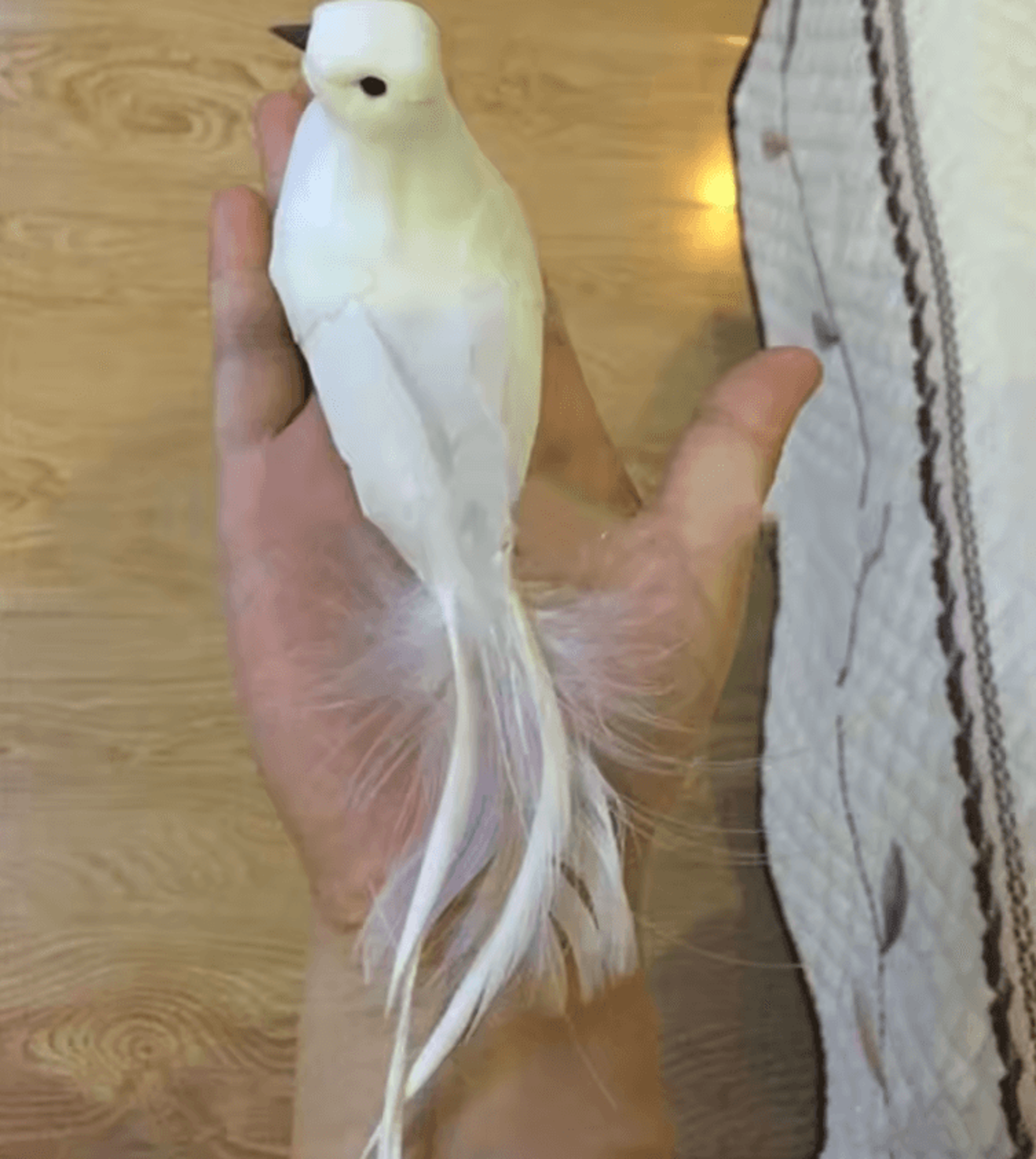 Realistic Artificial Dove Decoration  Simulation Pigeon Bird Figurine For Home  Events 1