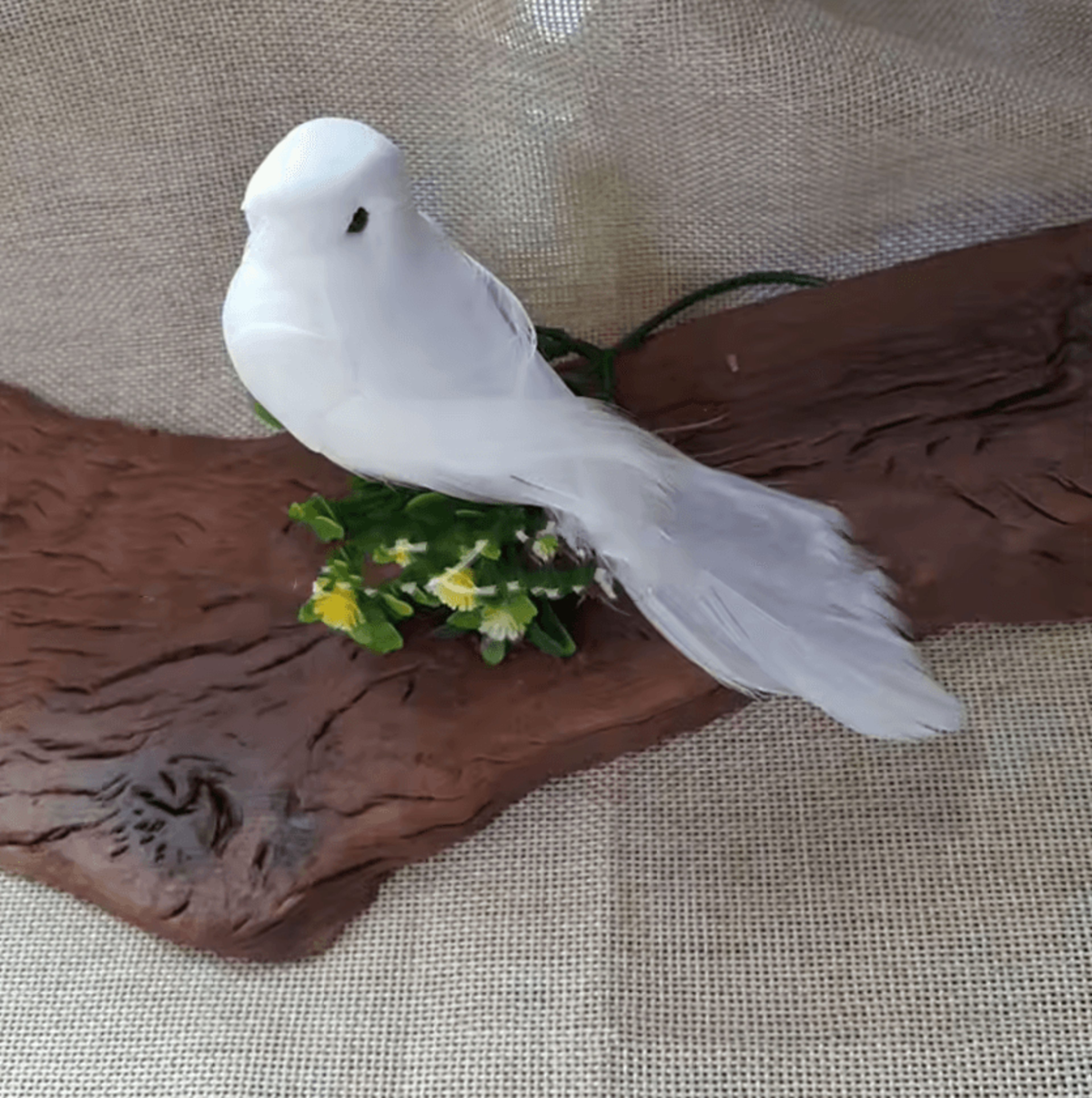 Realistic Artificial Dove Decoration  Simulation Pigeon Bird Figurine For Home  Events 5